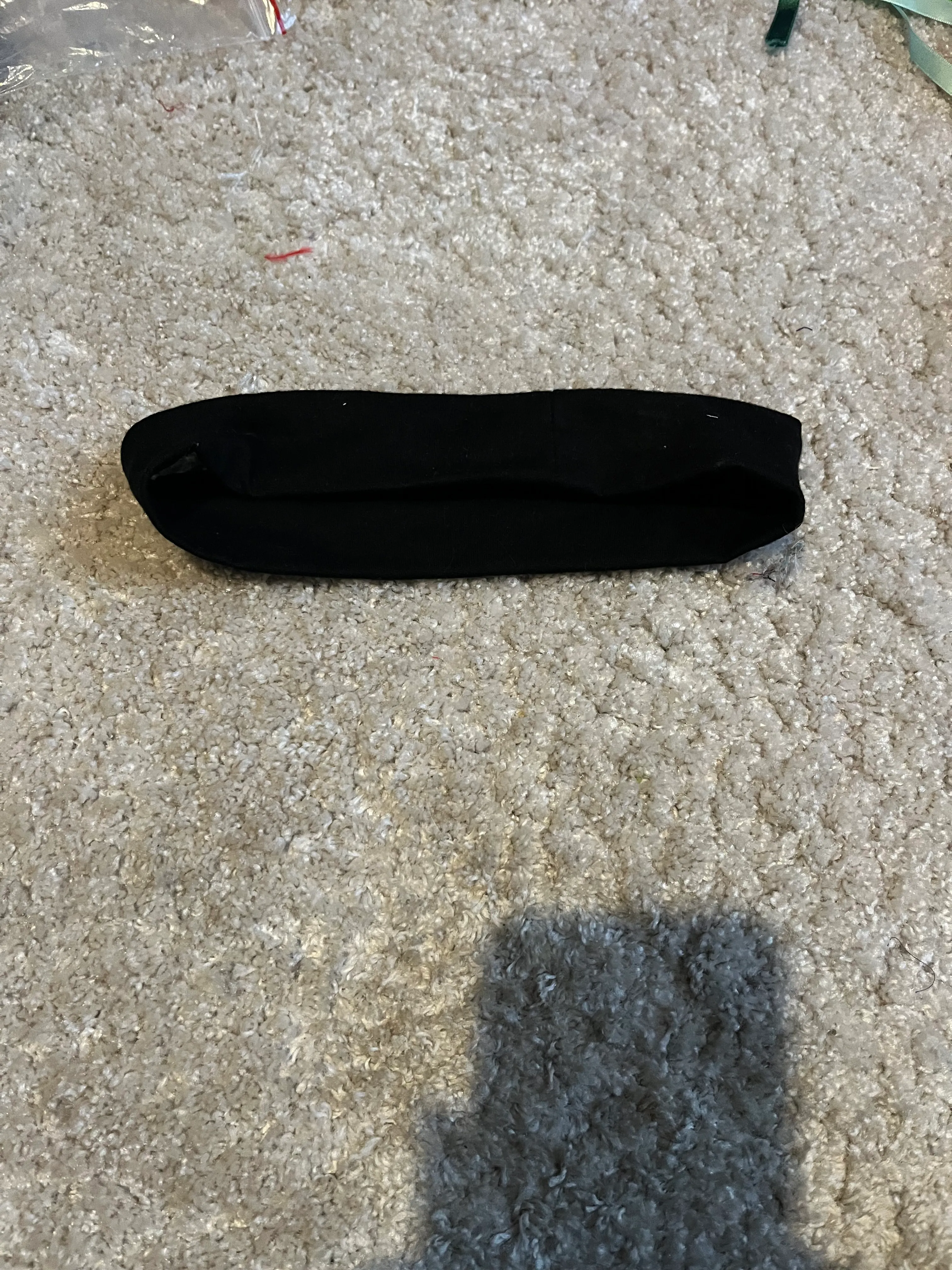 Headband- Black Cotton