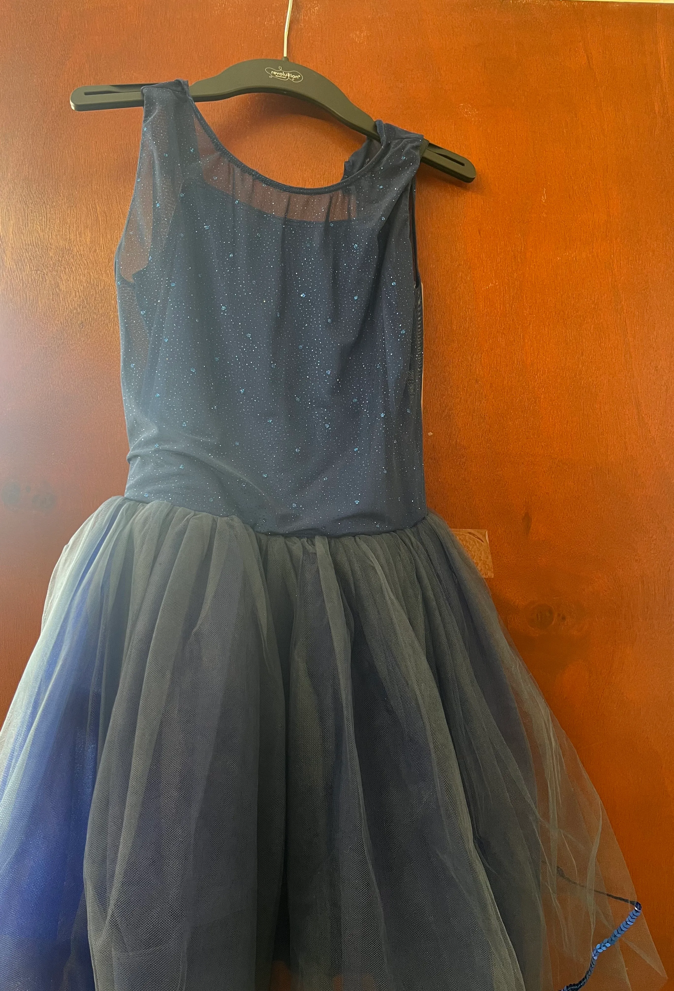 Romantic tutu- Blue Sparkly 