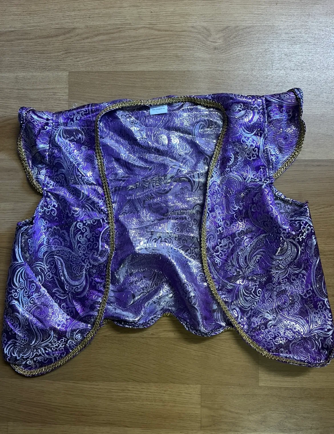 Aladdin- Purple Waistcoat