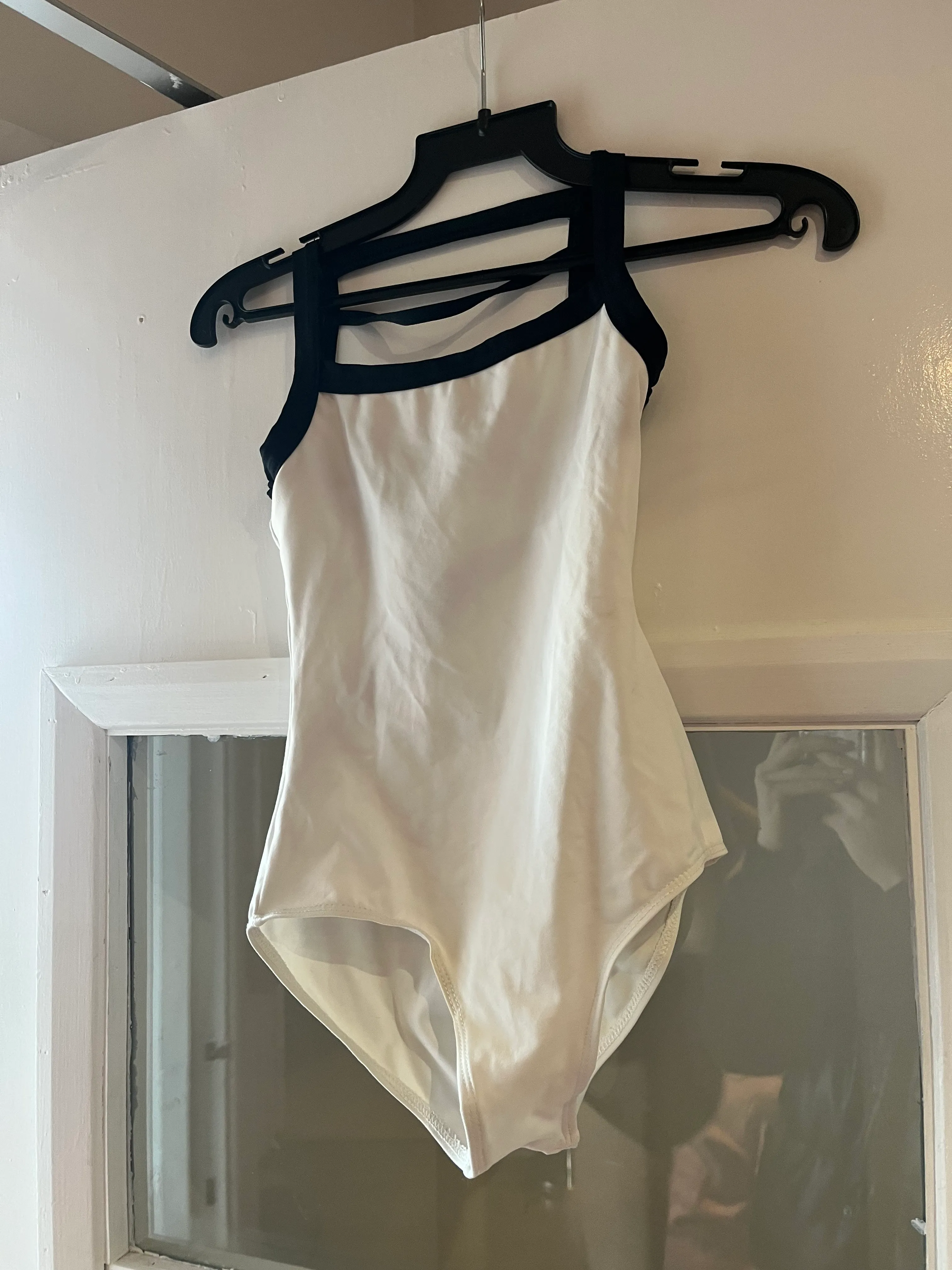 Leotard- White with black outline