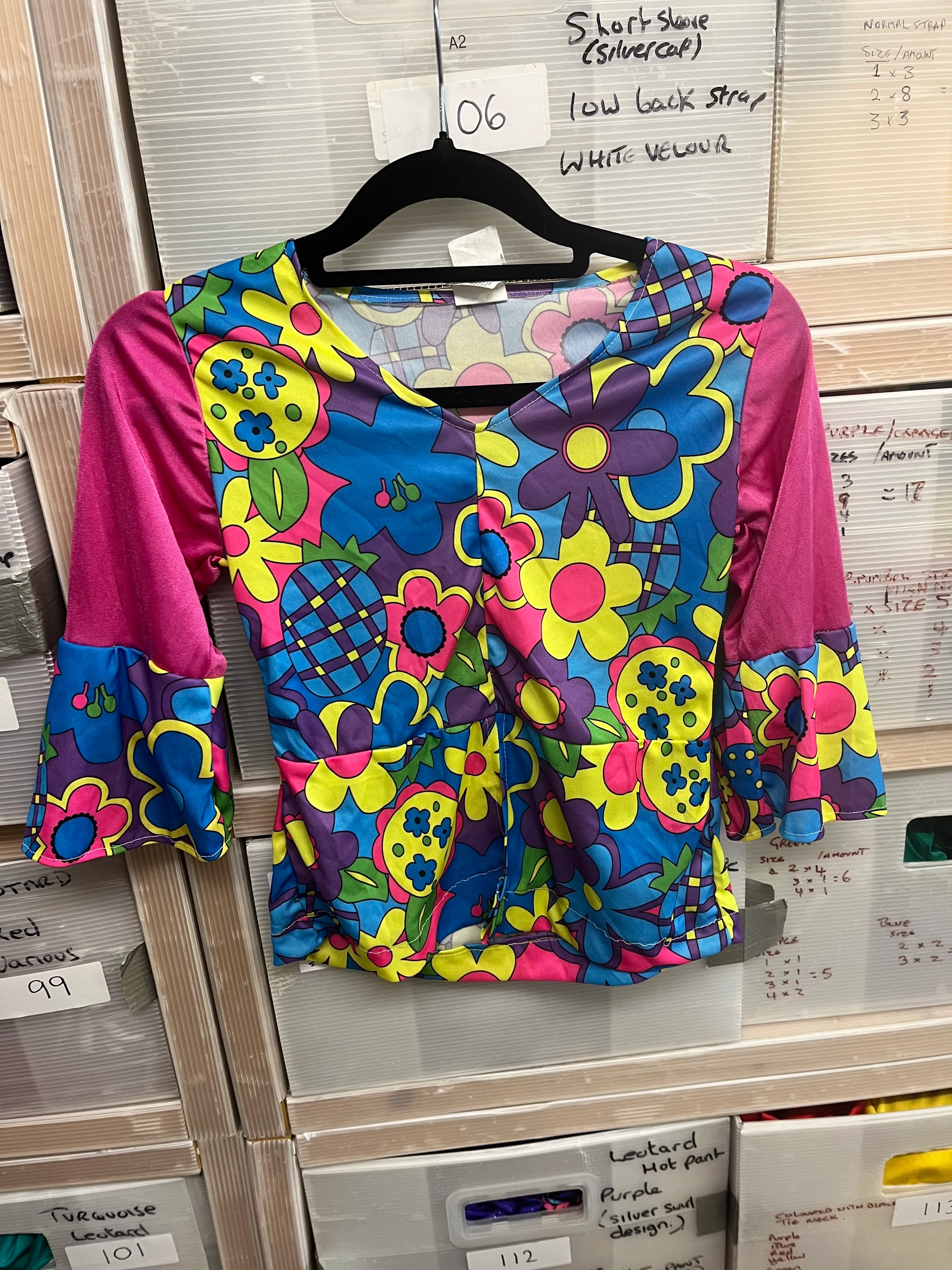 Top- 70’s Multi colour floral