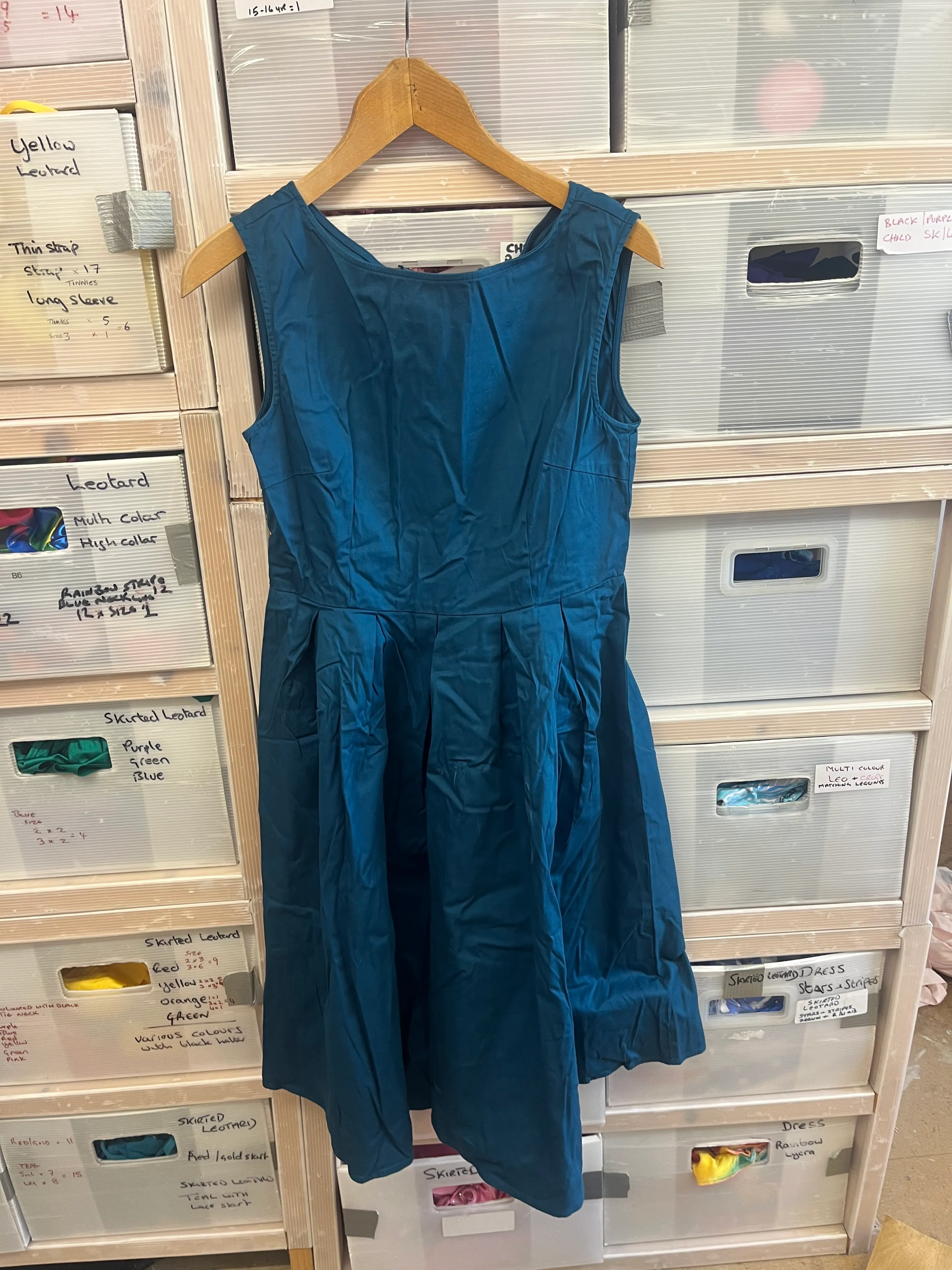 Dress- 50’s Style Blue
