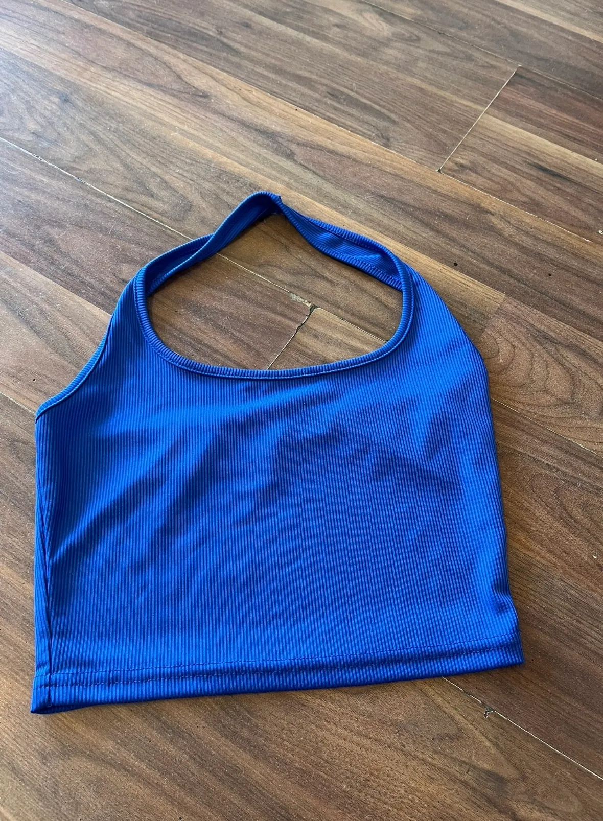 Top- Royal Blue halter top
