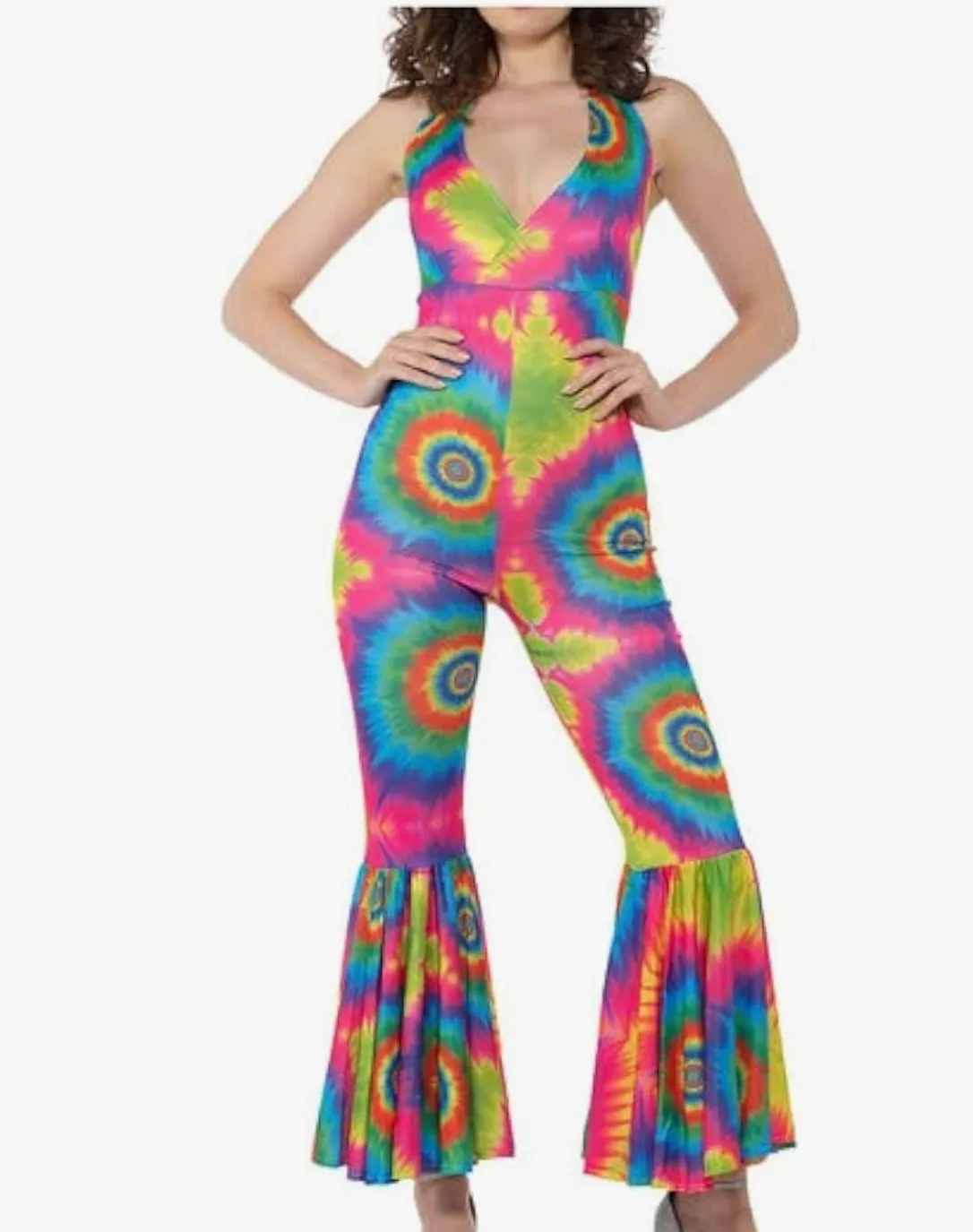 Jumpsuit- Halter neck Tie Dye