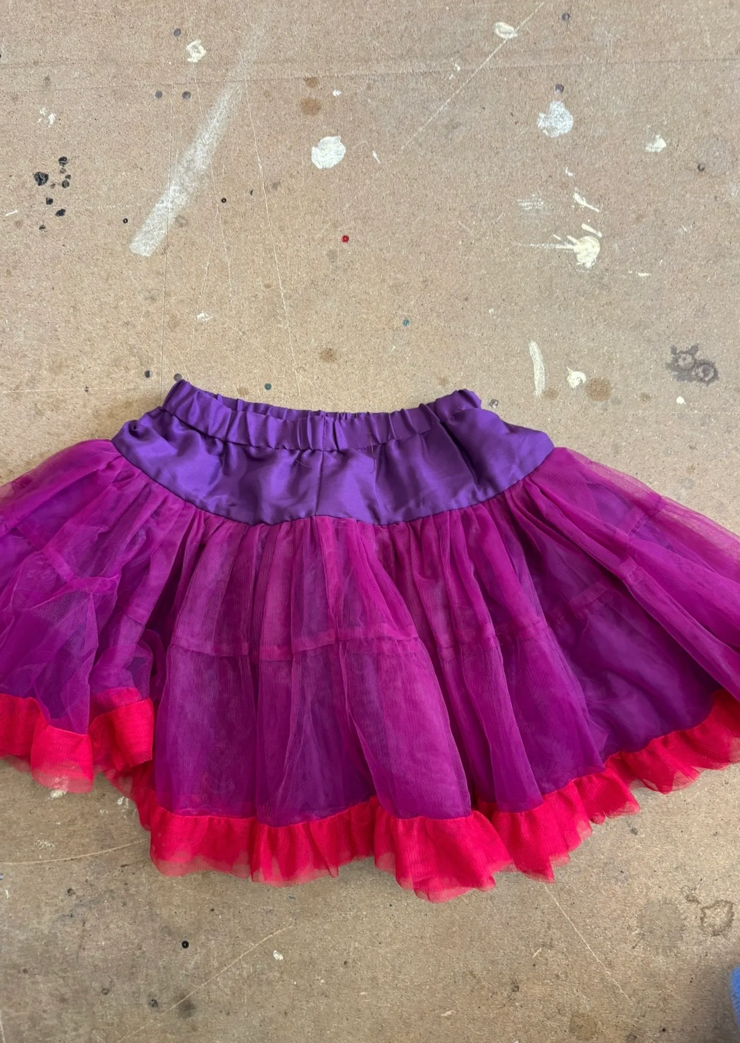 Tutu Skirt- Purple, Pink, Red design