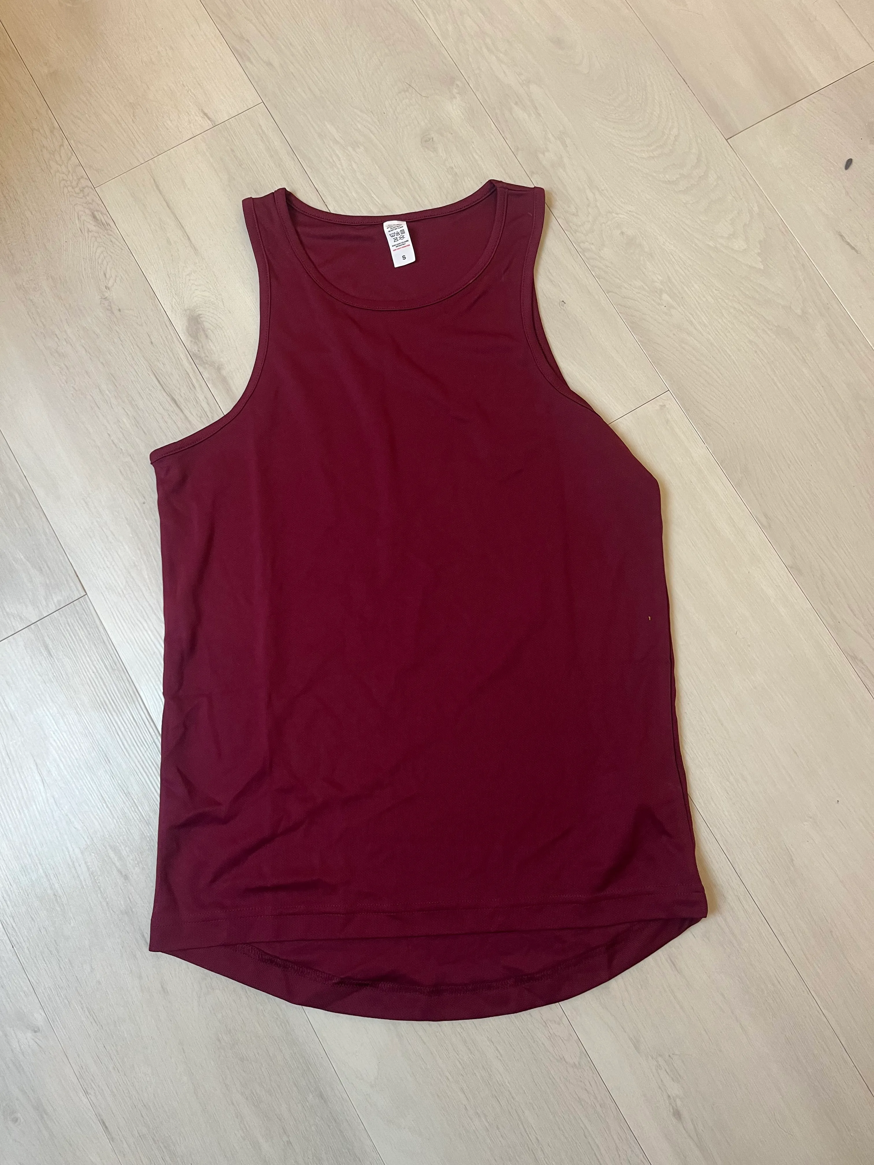 Vest Top- Burgundy