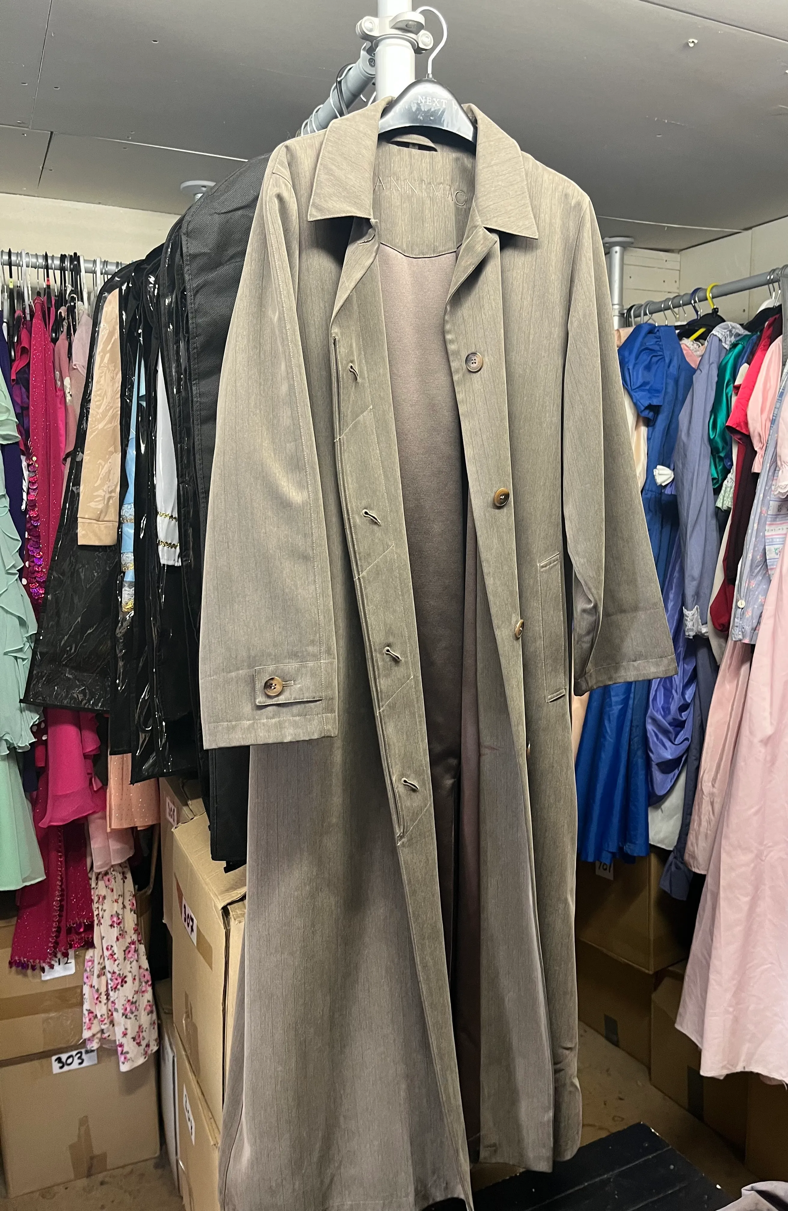 Jacket- Long brown Coat
