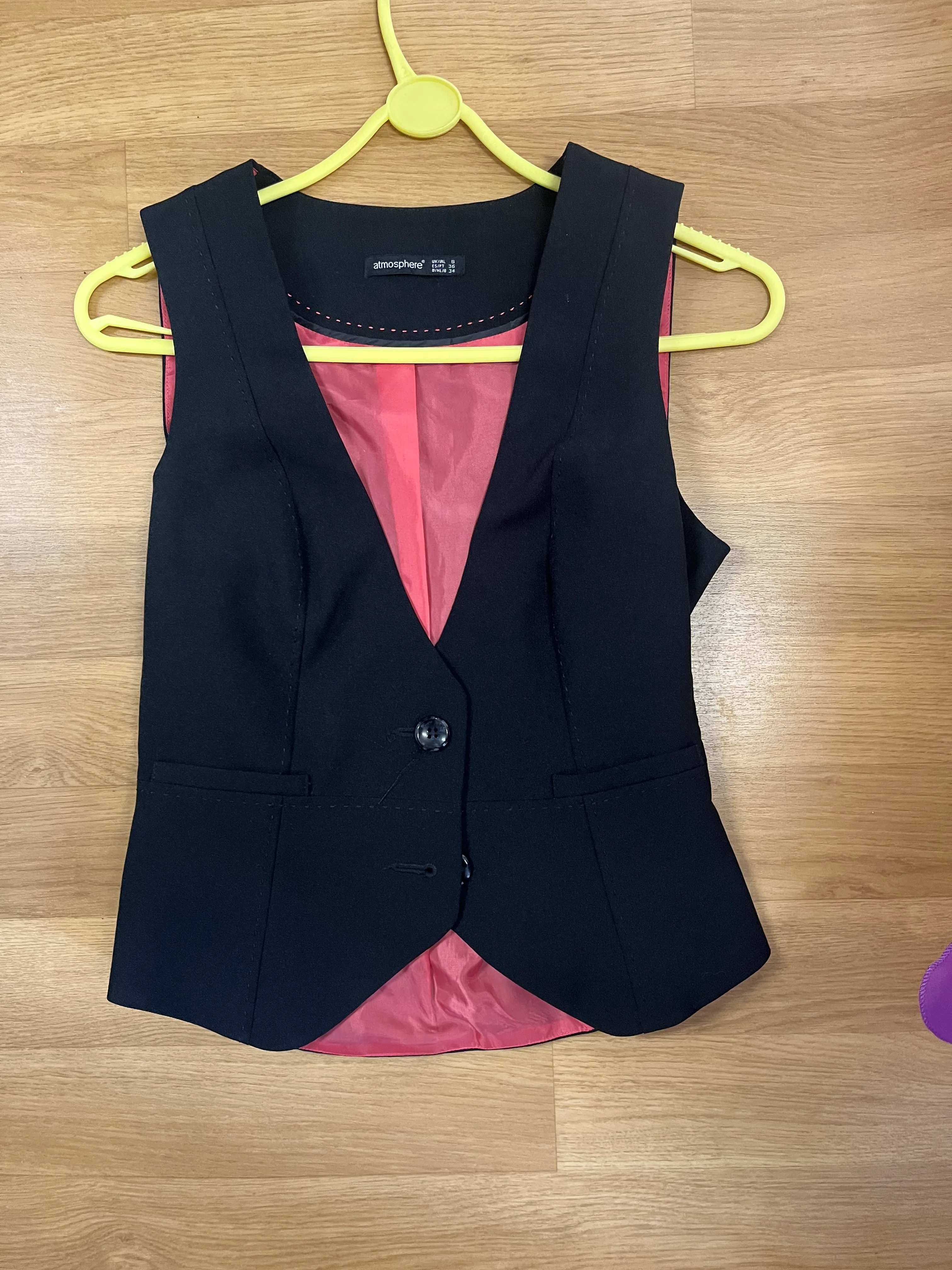 waistcoat- plain black