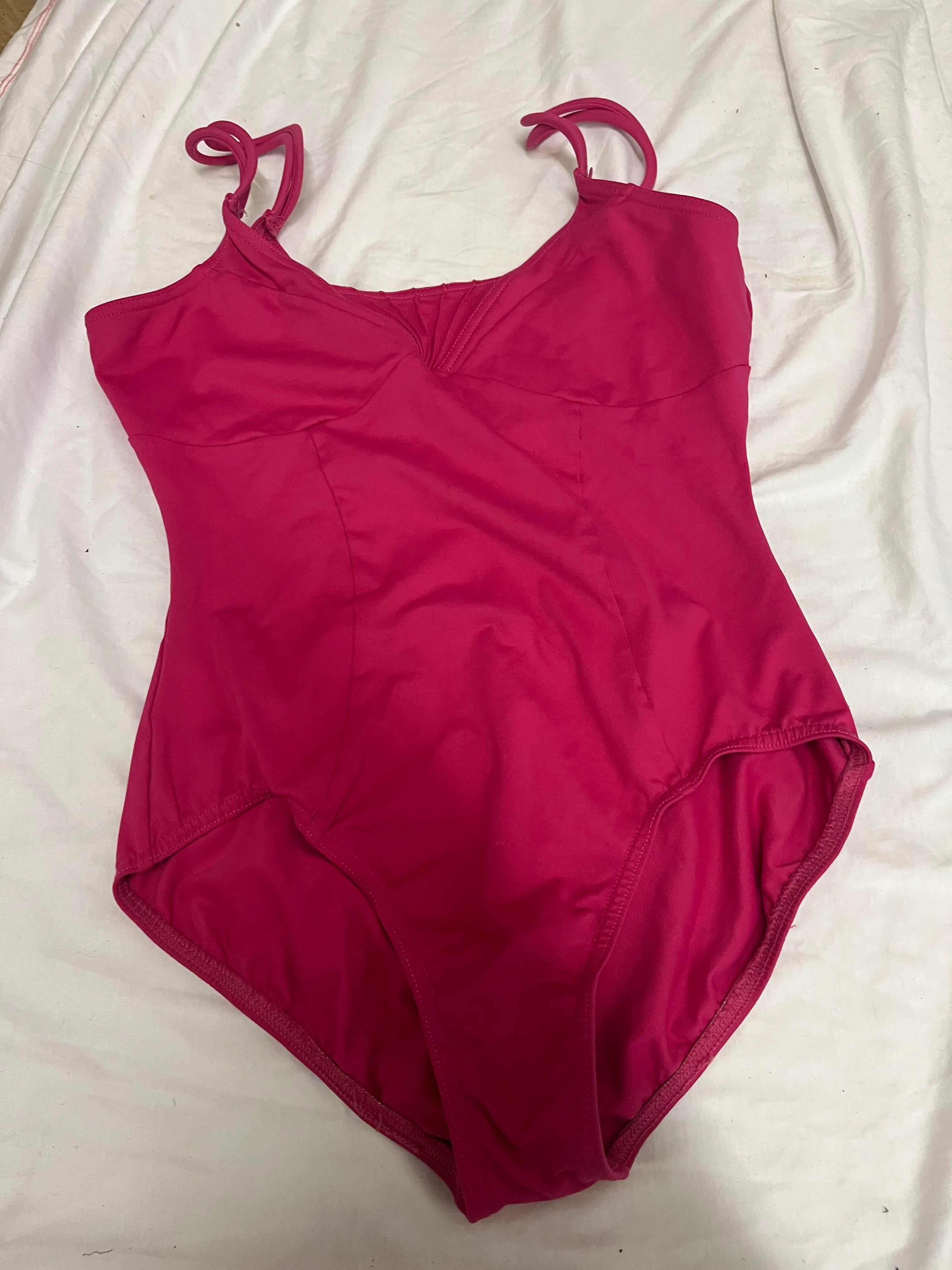 Leotard- Bright Pink Design