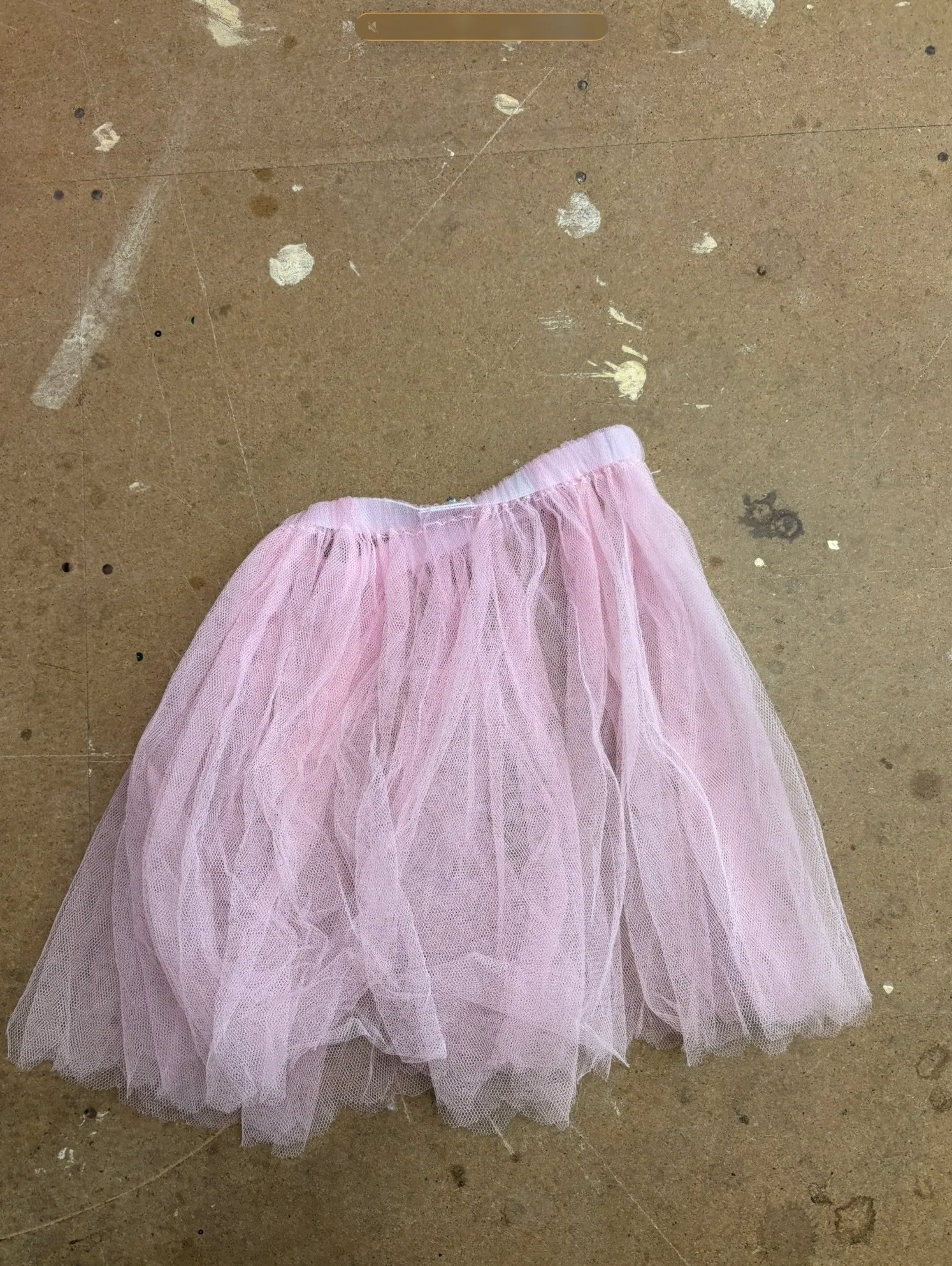 Skirt- Pale Pink net 