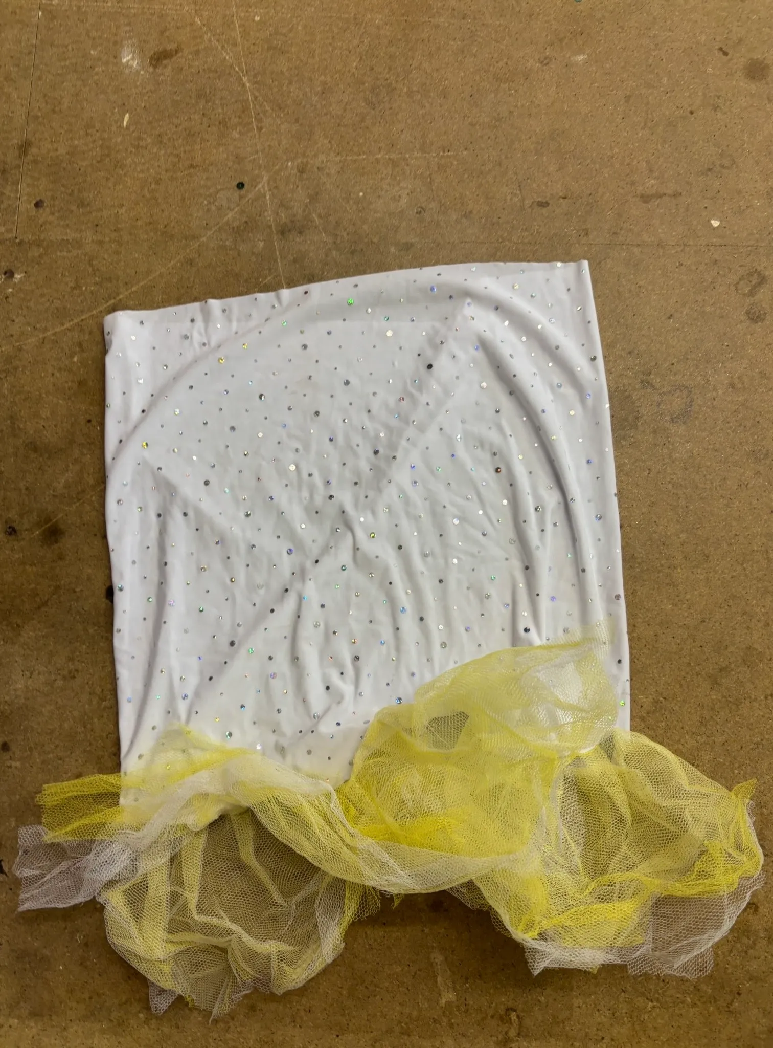 Skirt- Yellow and White design