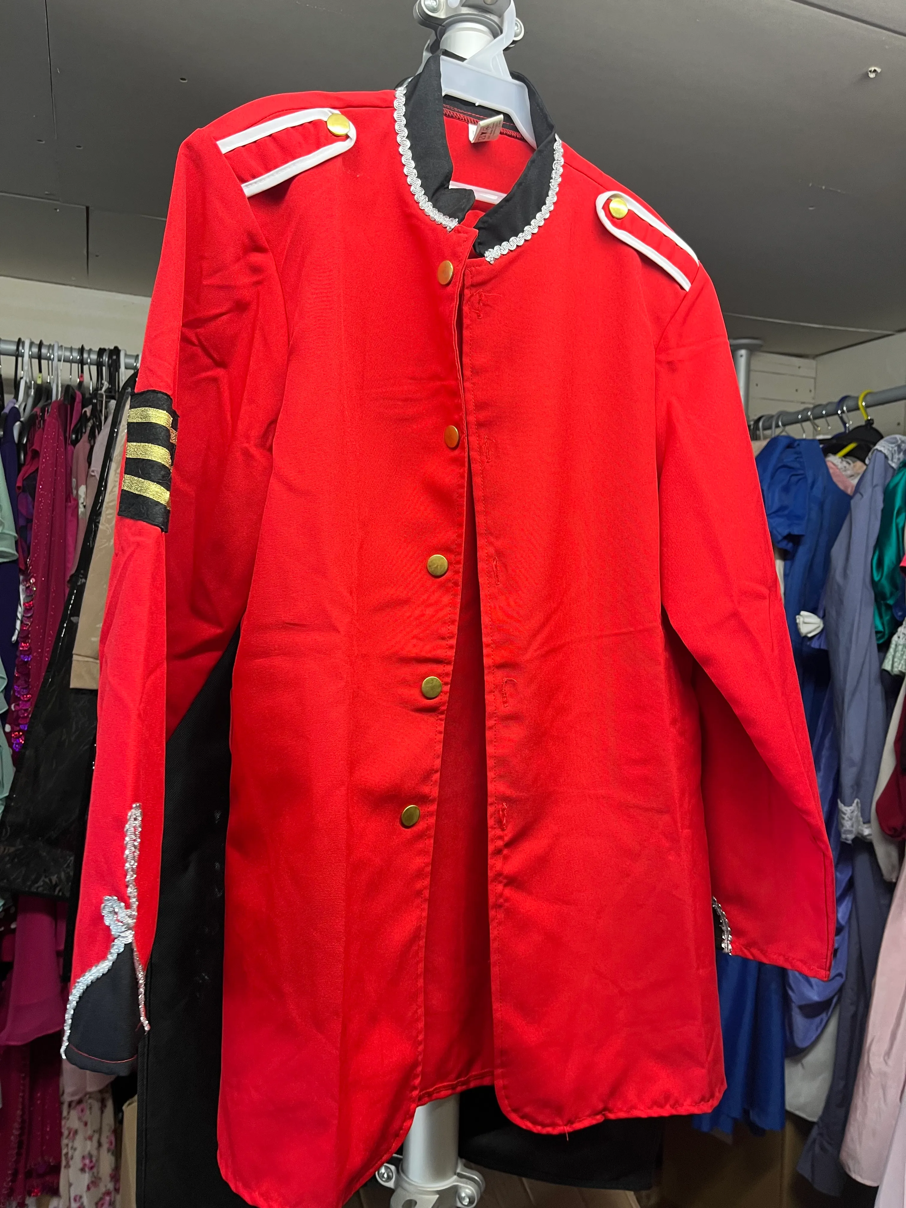 Jacket- Black and Red design