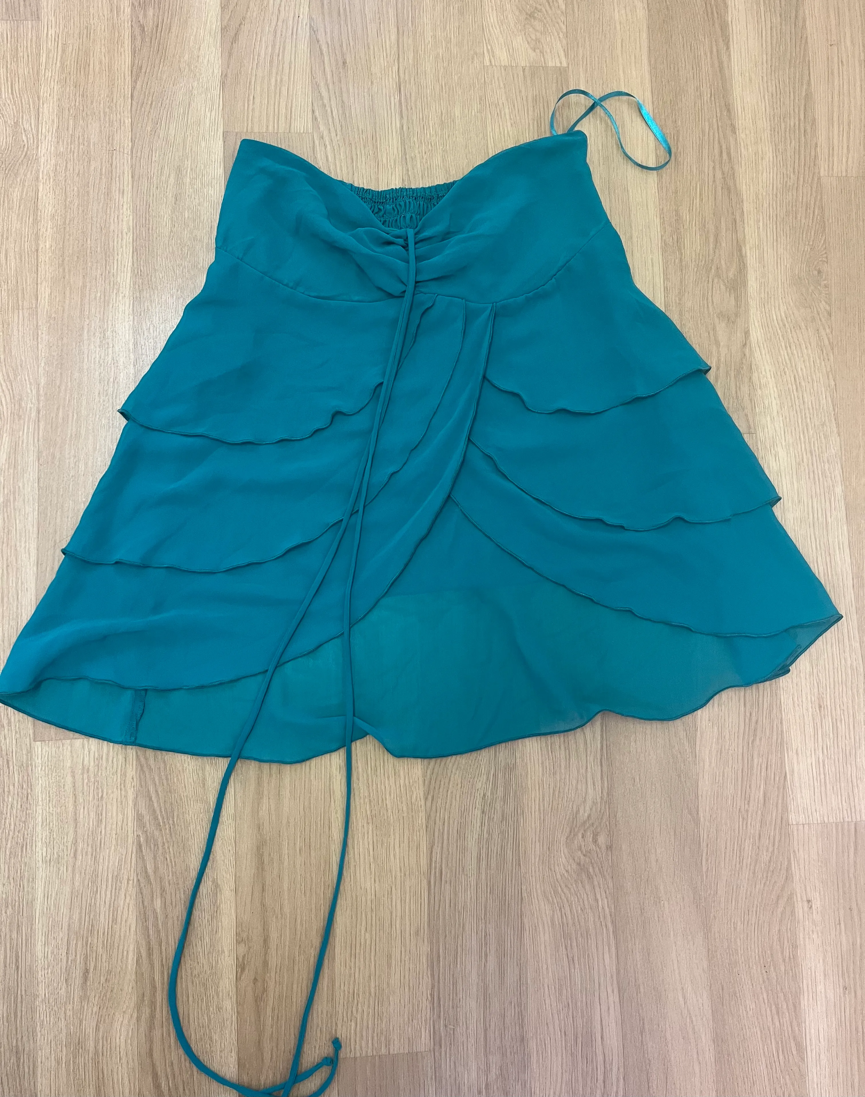Skirt- Turquoise/Green