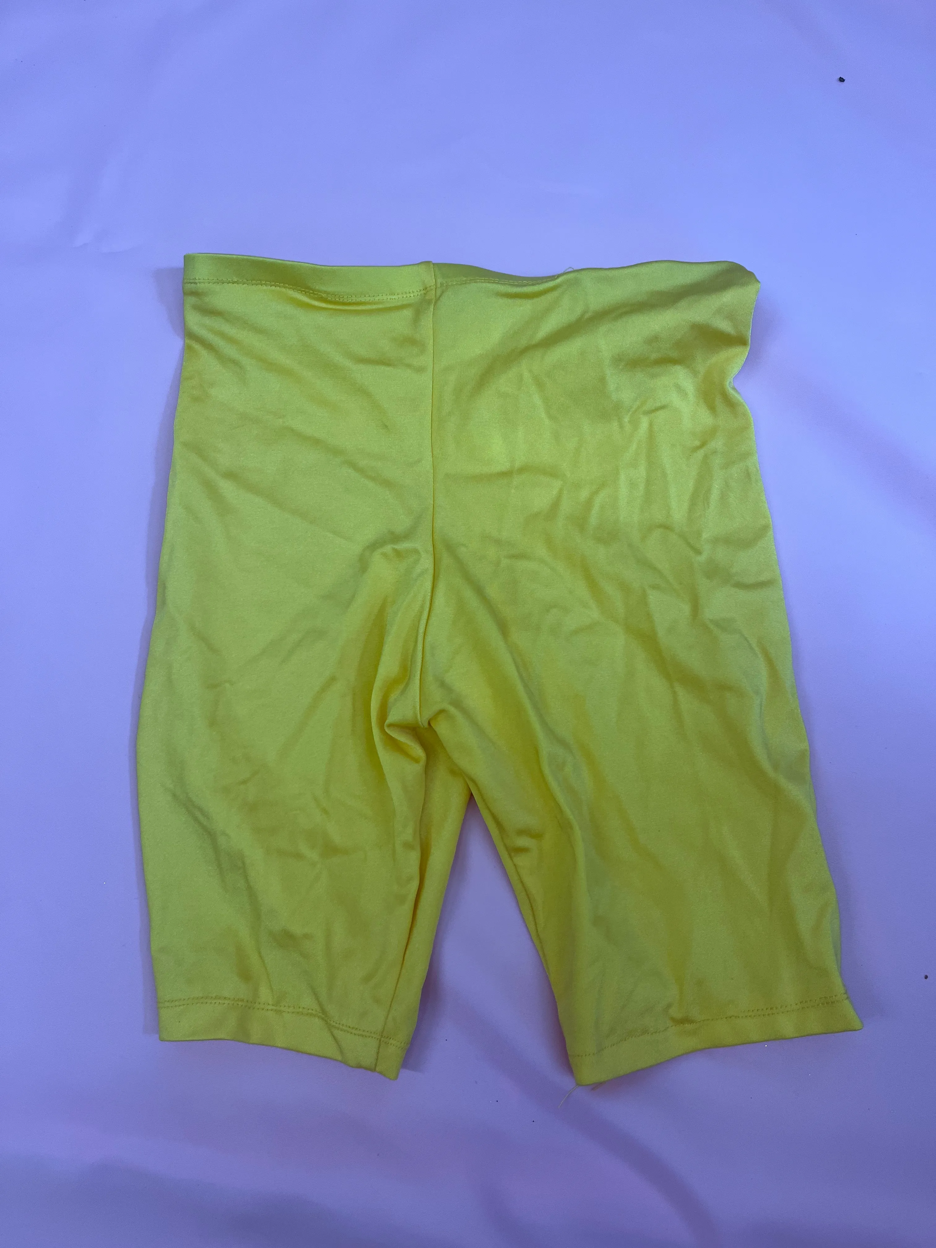 Cycle shorts- Yellow