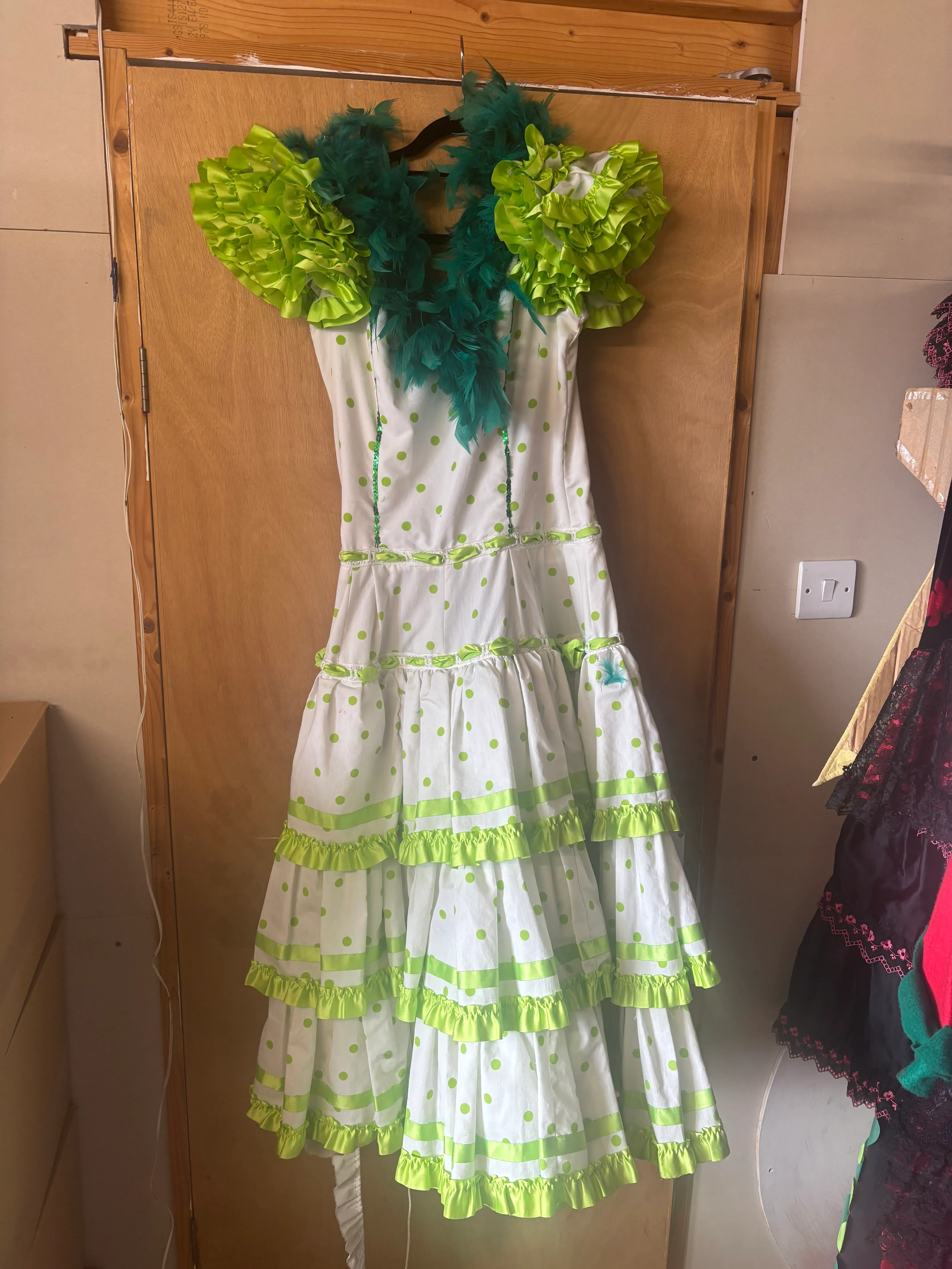 Dress- Green design 