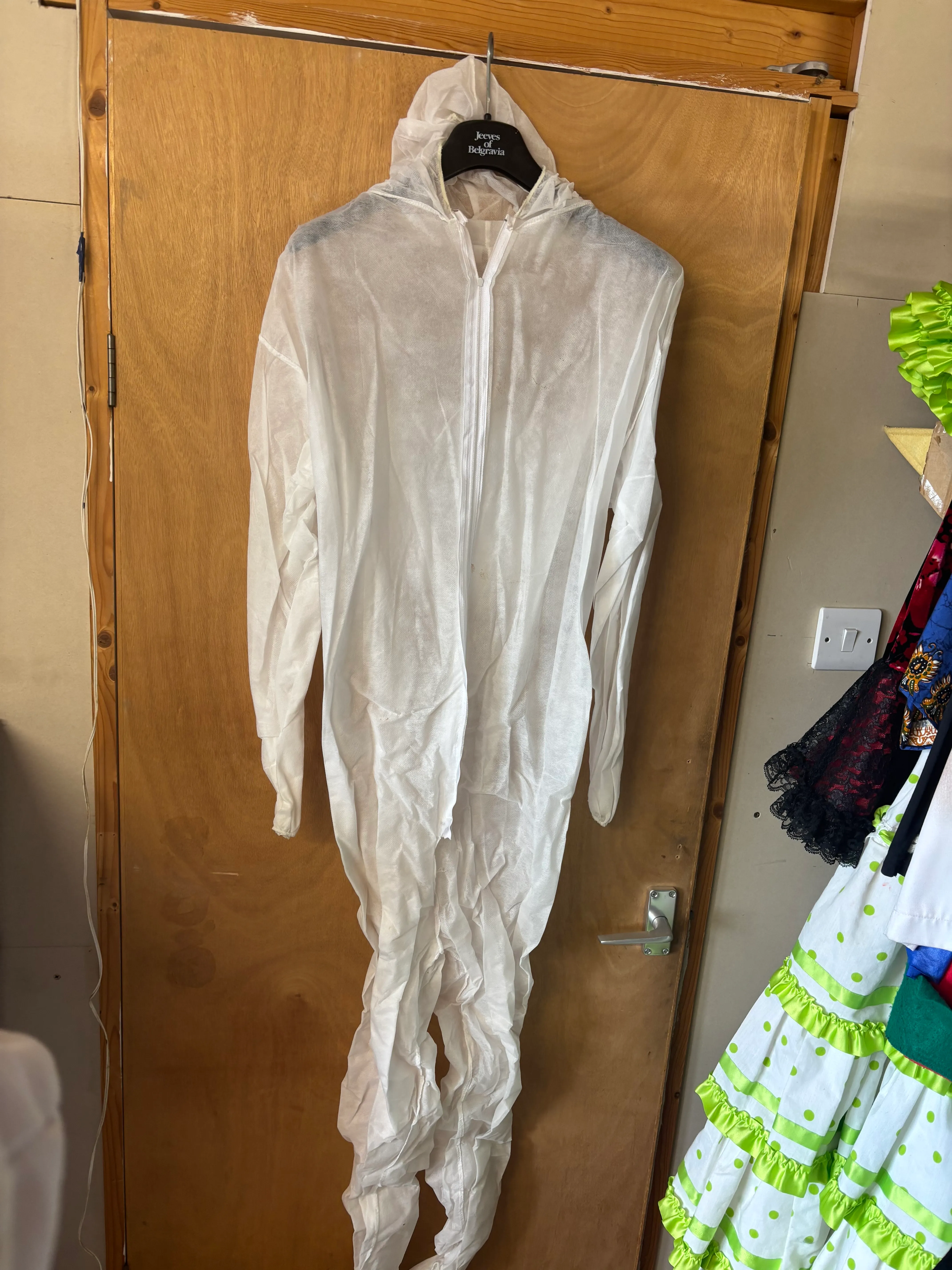 Jumpsuit- White mesh