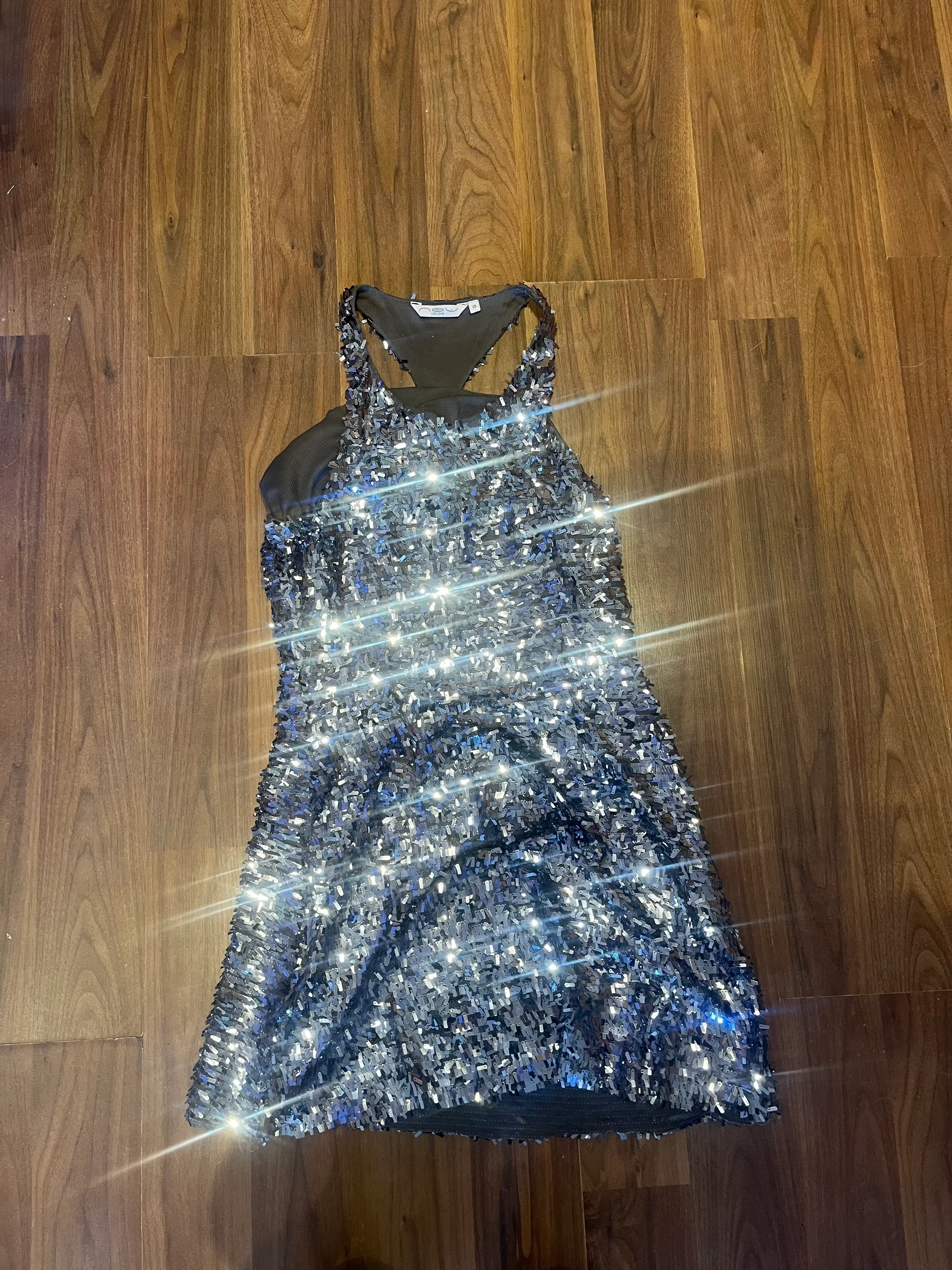 Dress- Navy sparkly dress