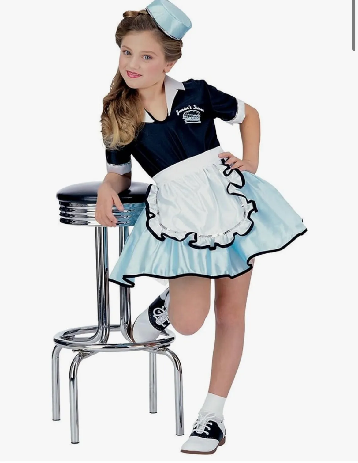 Character- Carhop girl/Waitress dress