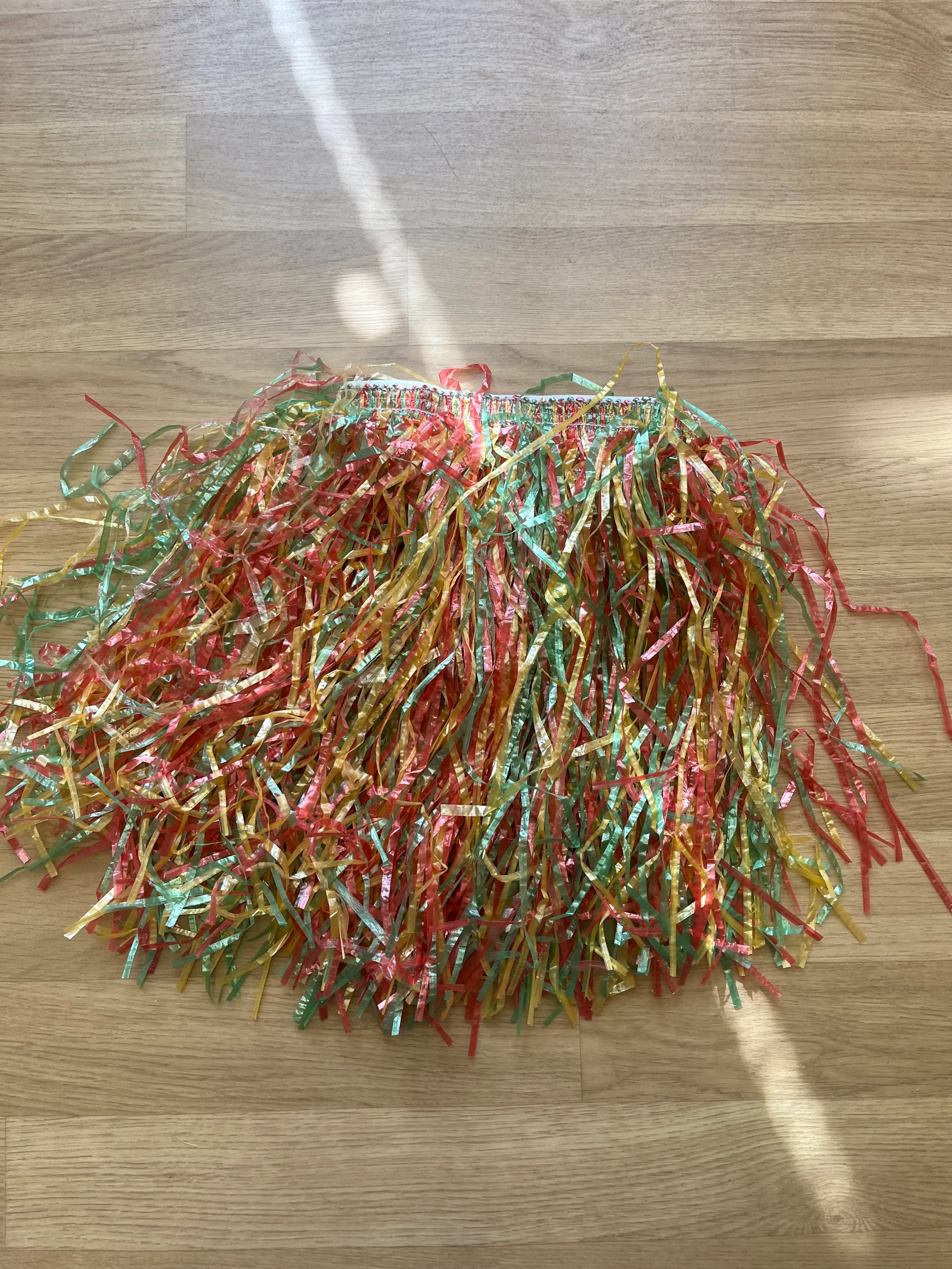 Skirts- Light straw skirts