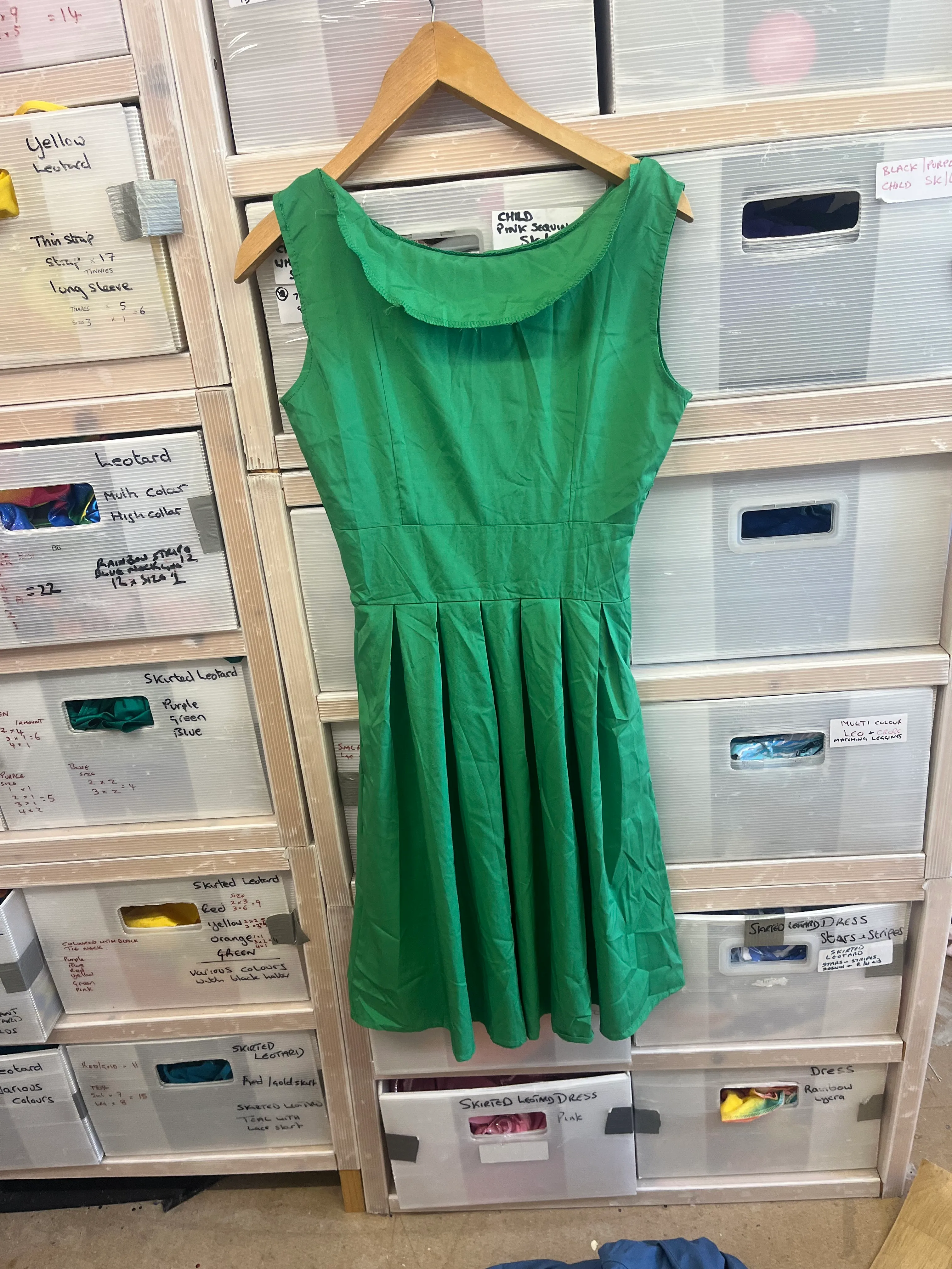 Dress- 50’s Style Green