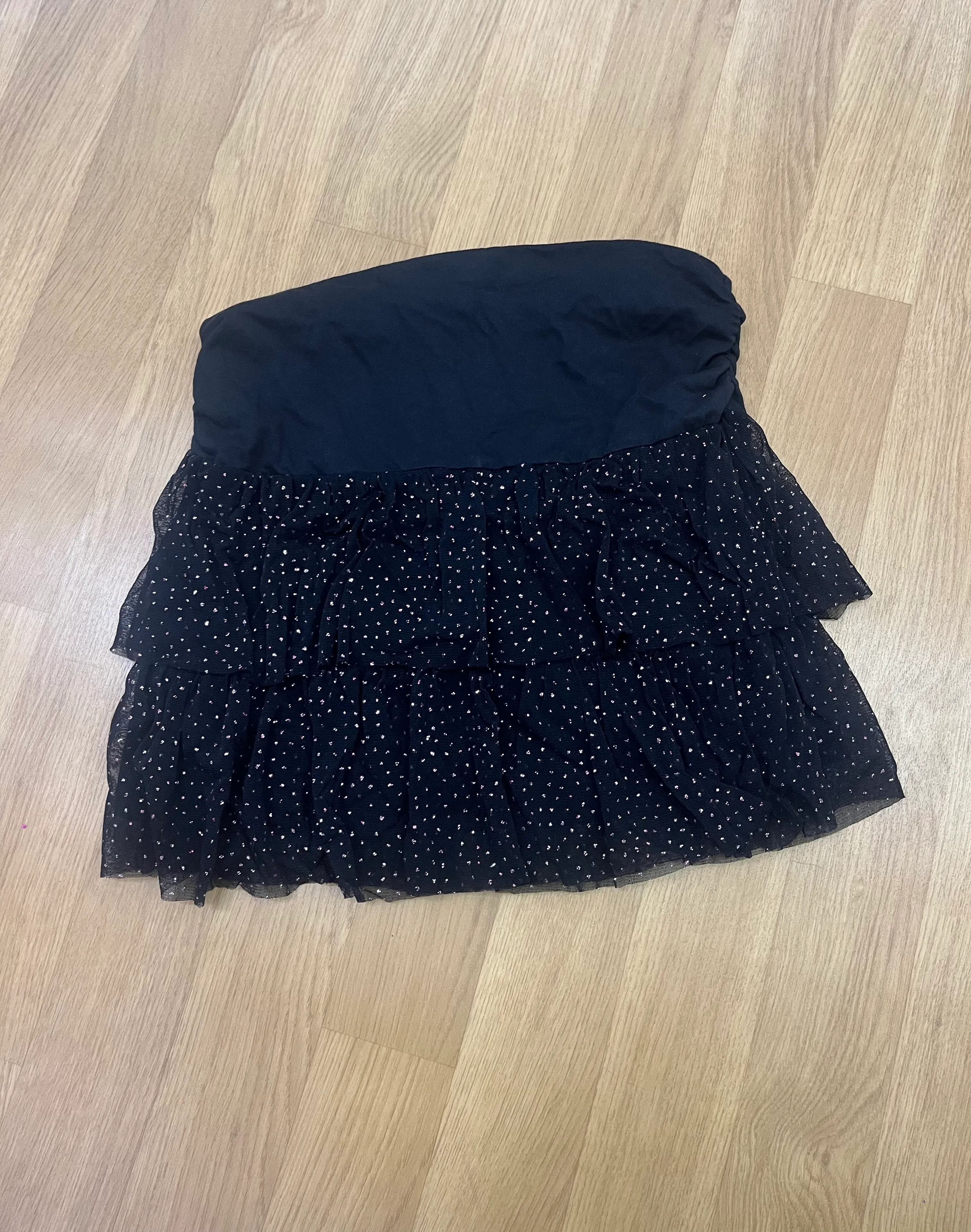 Skirt- Black Sparkly