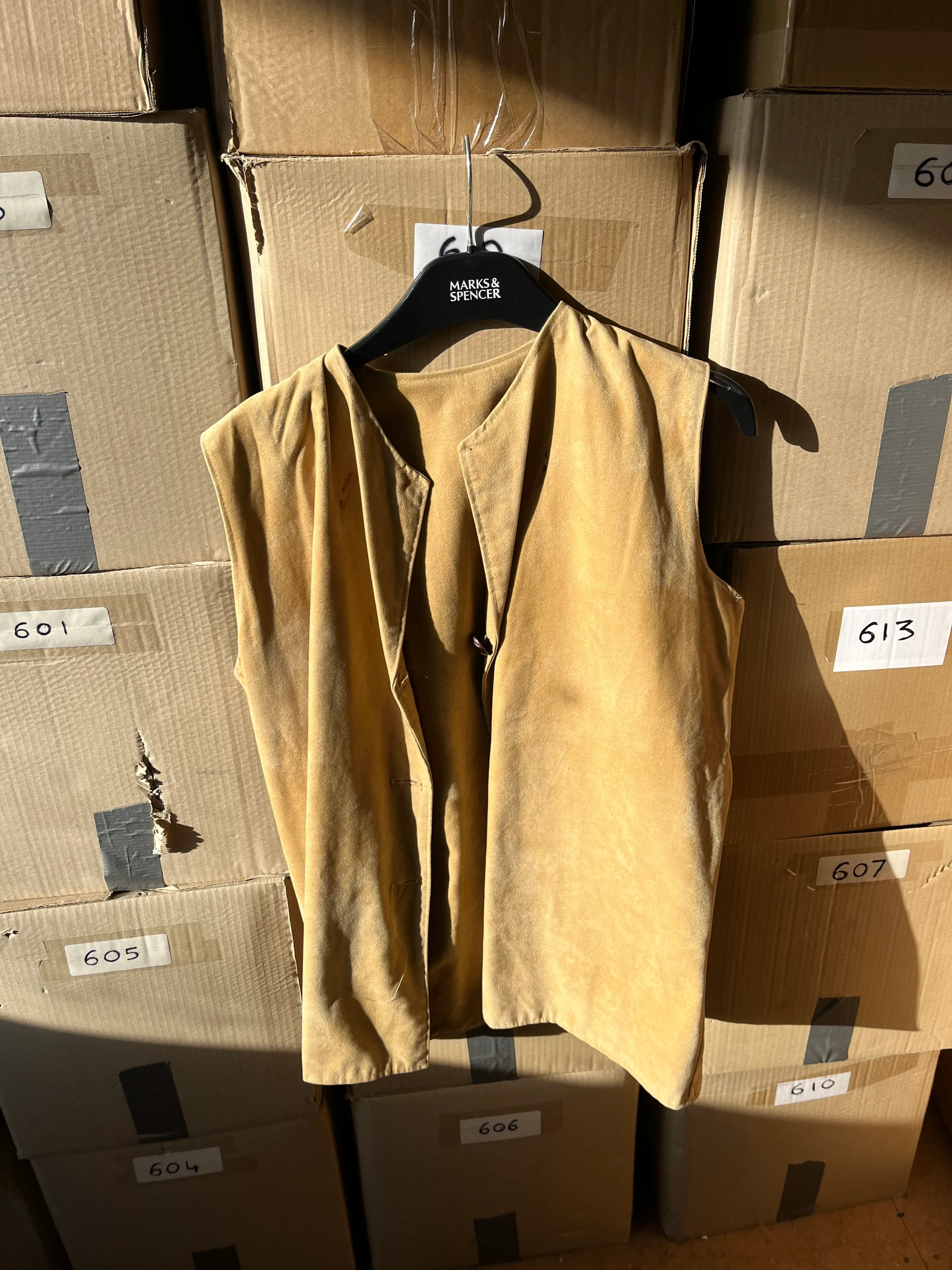 Waistcoat- Light Brown