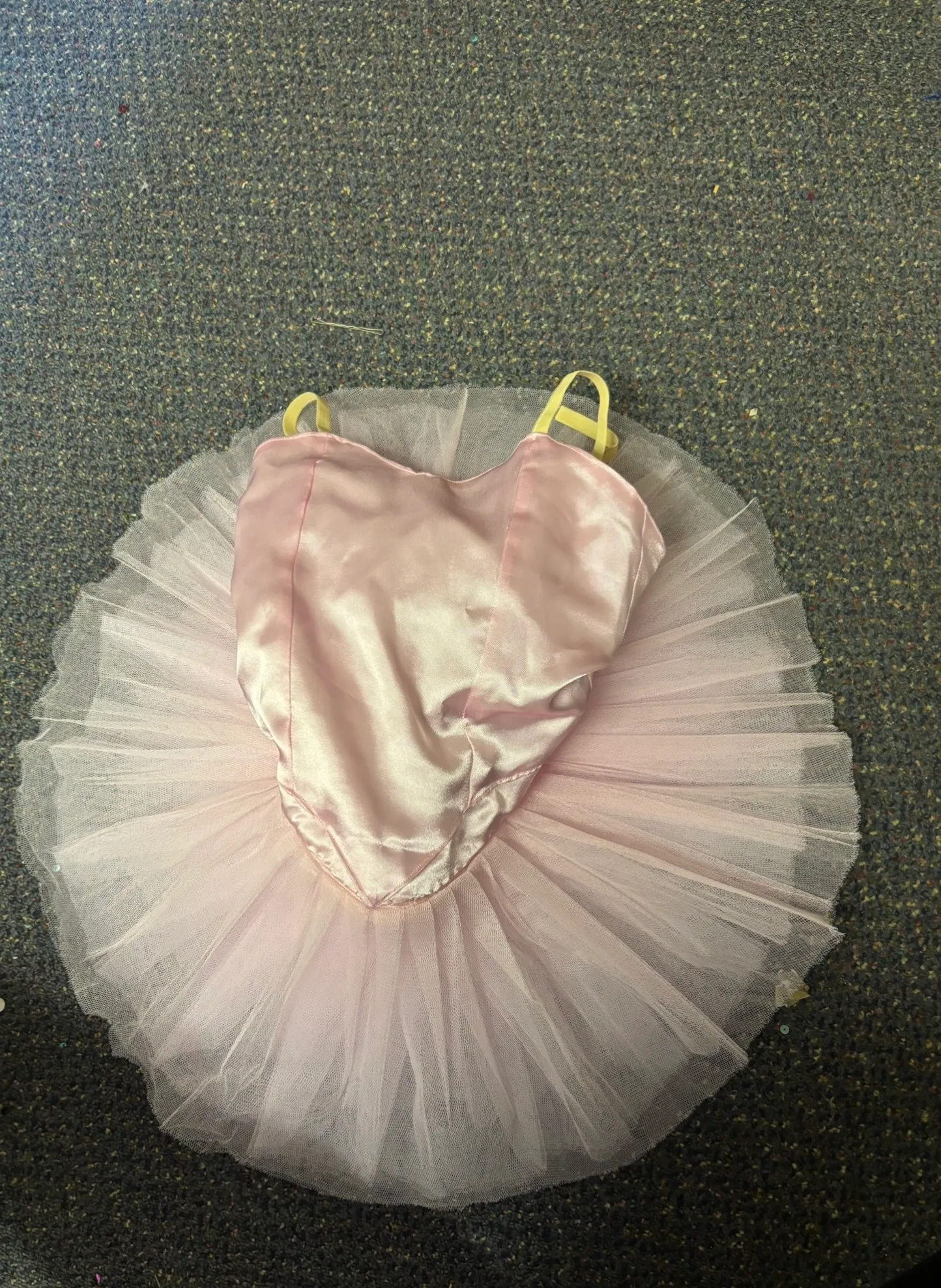 Tutu Skirt- Pale Pink Satin