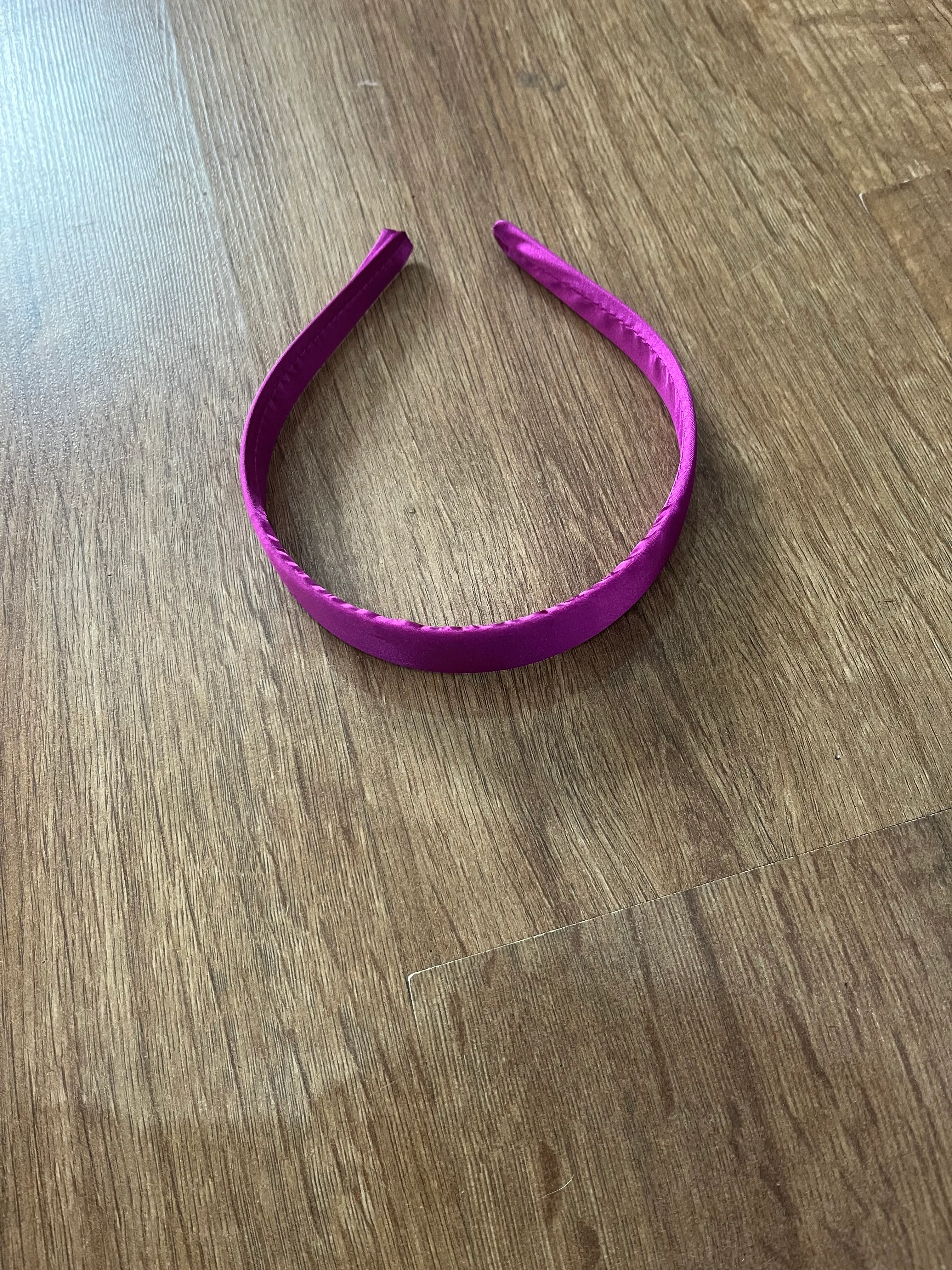 Headband- Purple Satin