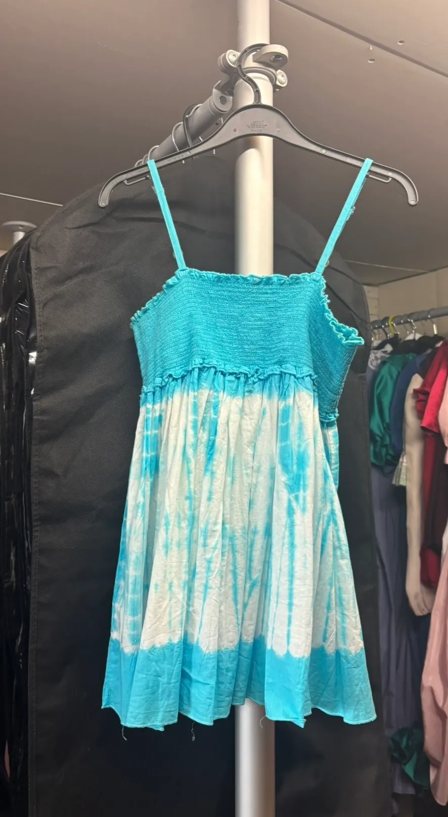 Dress- Blue tie dye