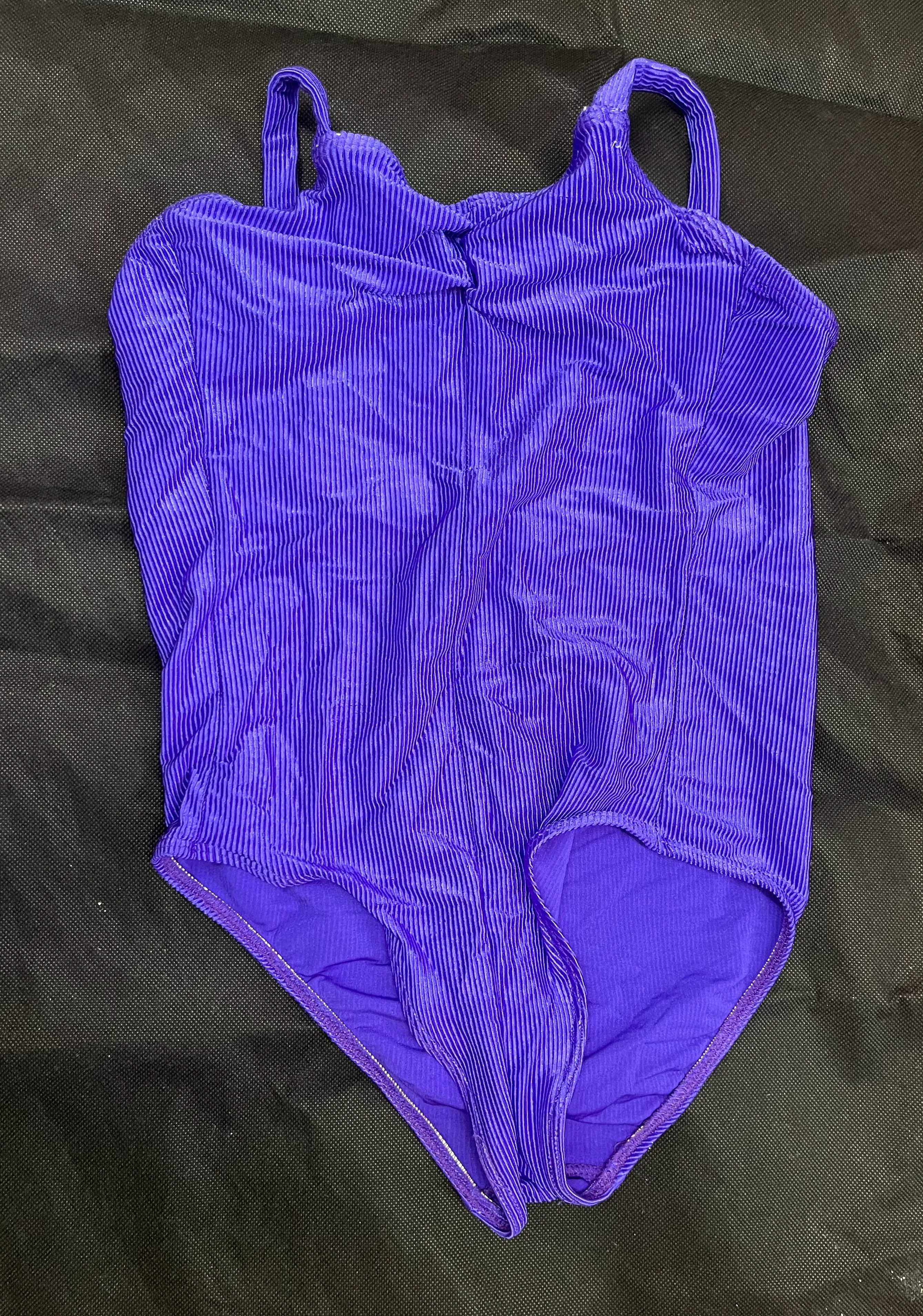 Leotard- Ribbed purple