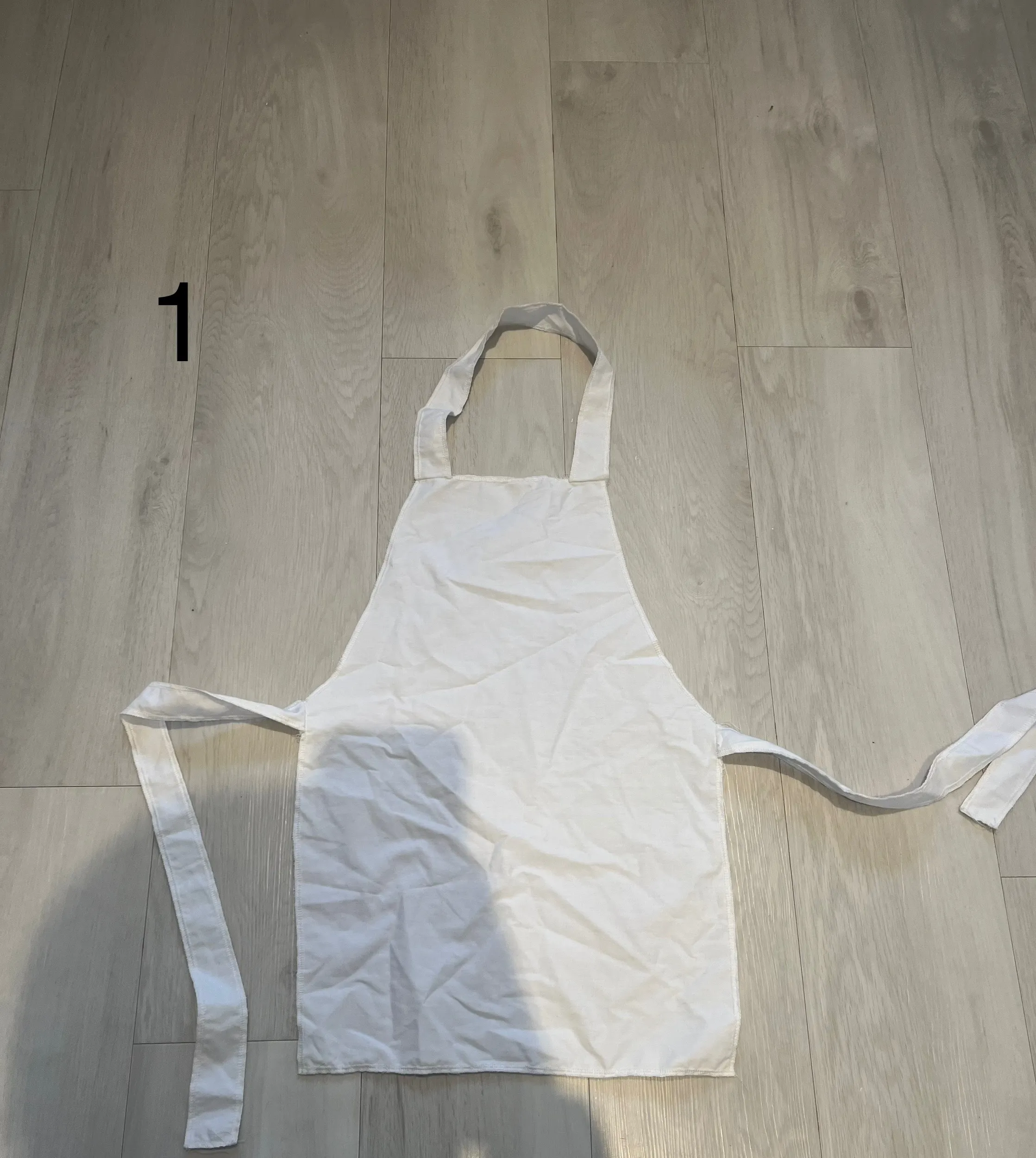 Apron- Plain White 