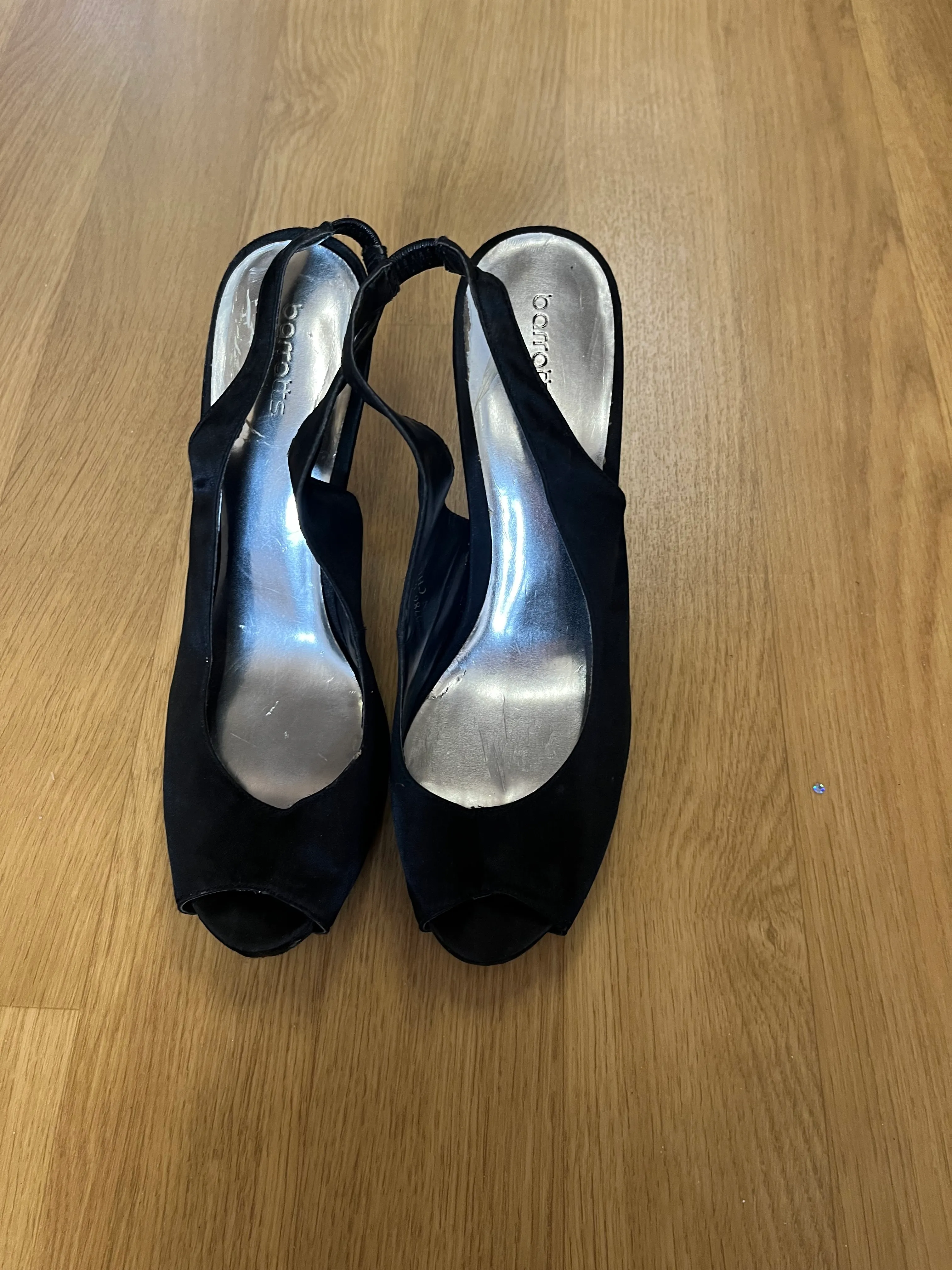 Heels- Black Full Open