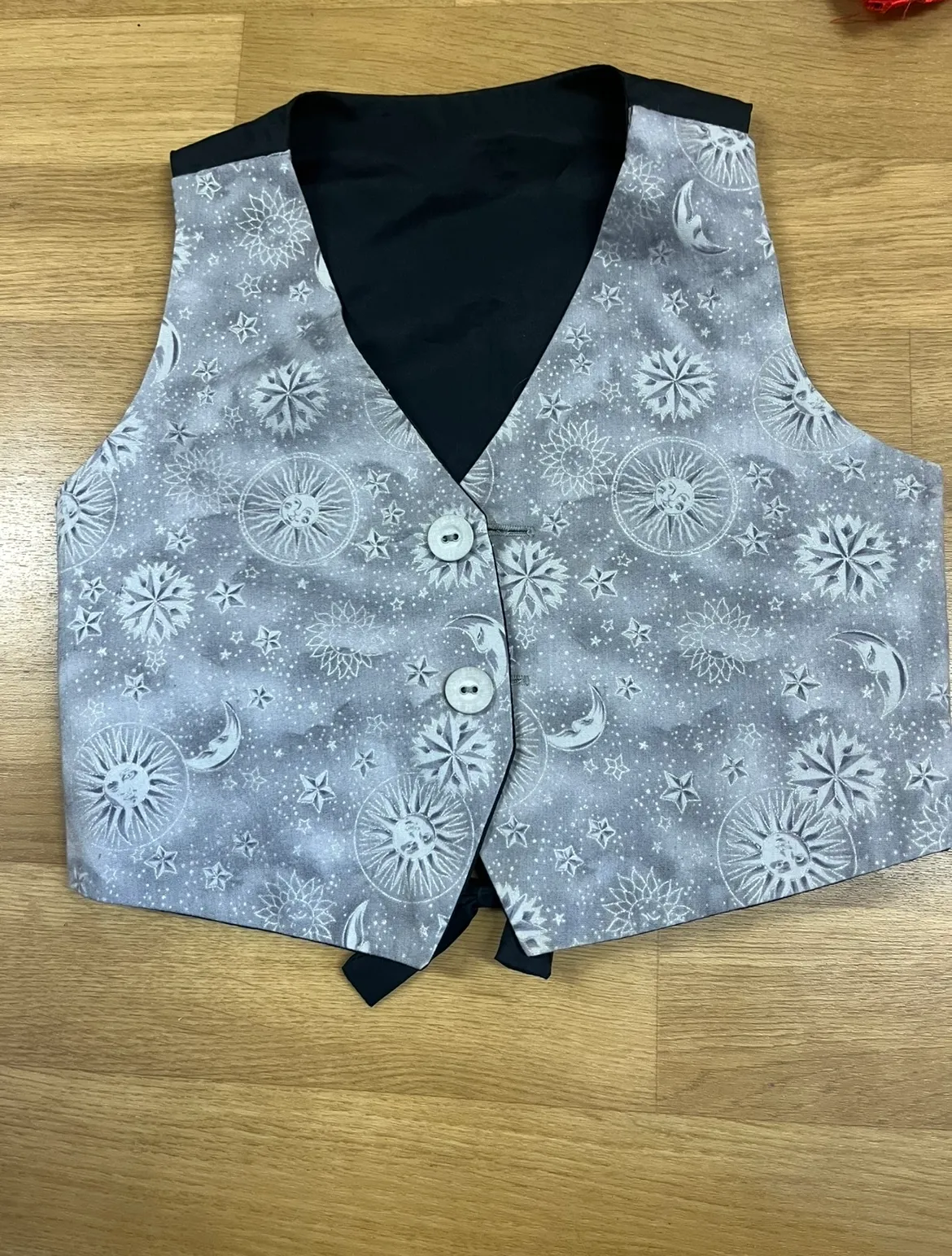 Waistcoat- Grey moon