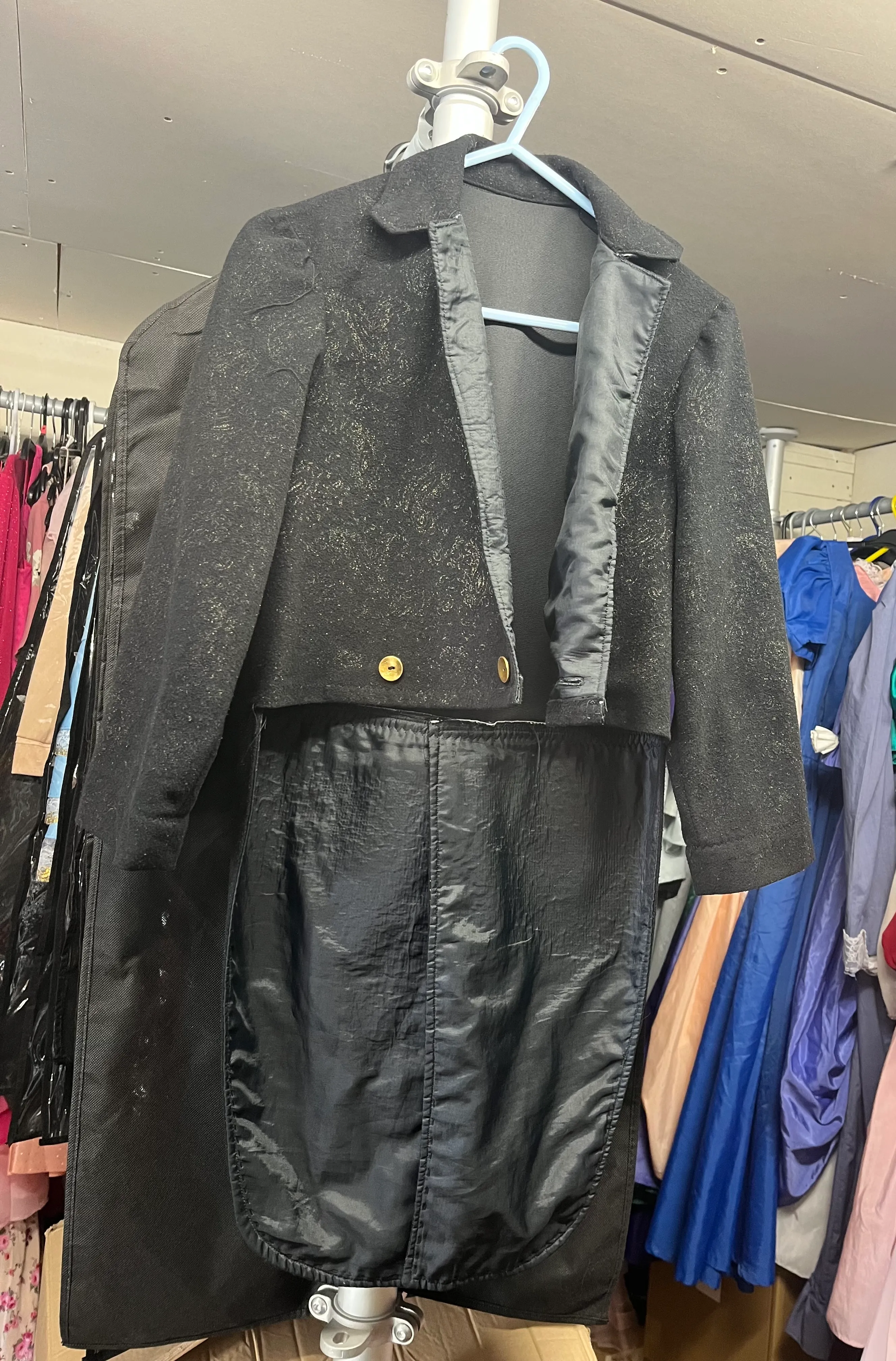 Tailcoat- Black Glittery