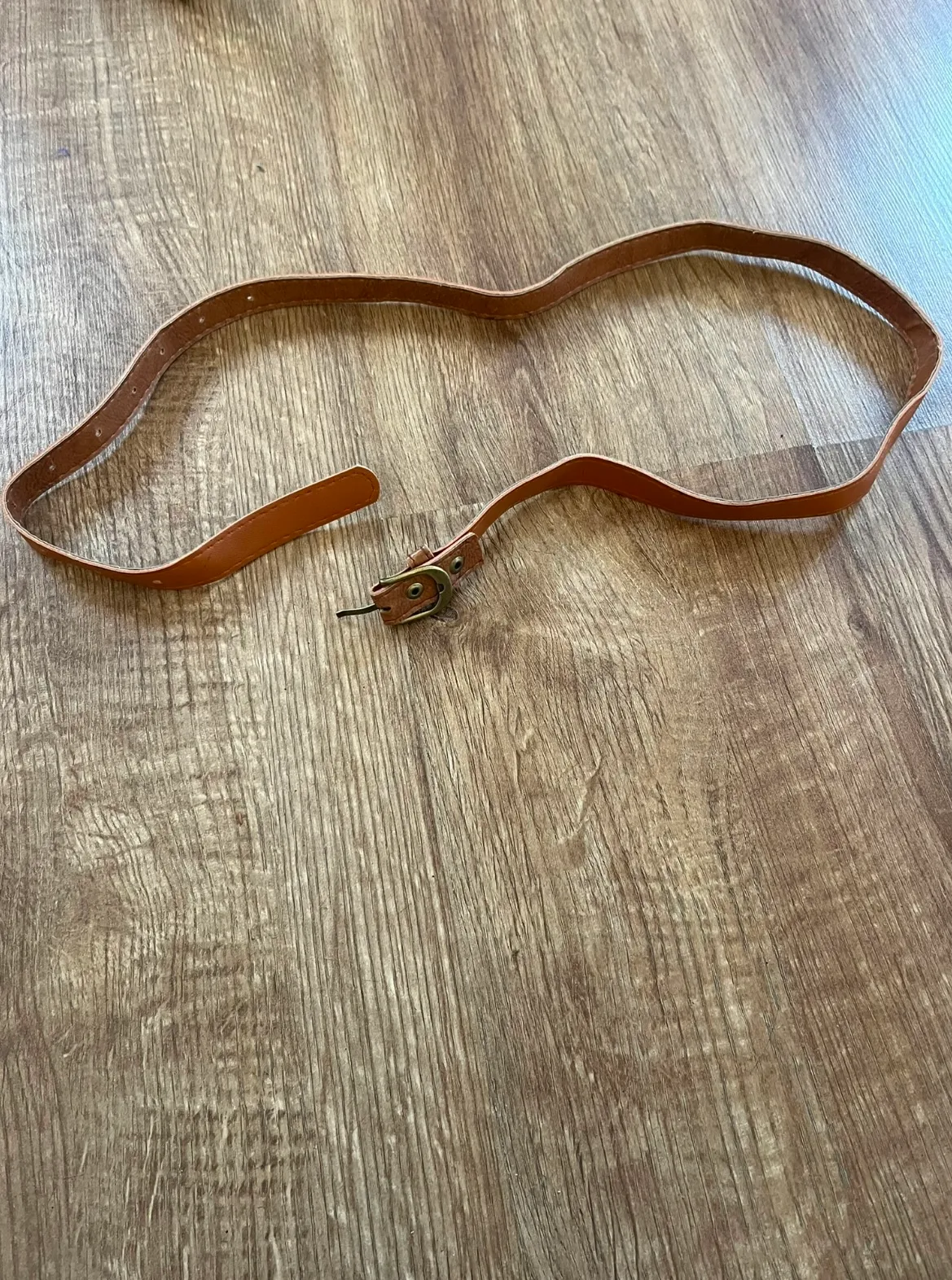 Belt- Thin Brown Leather