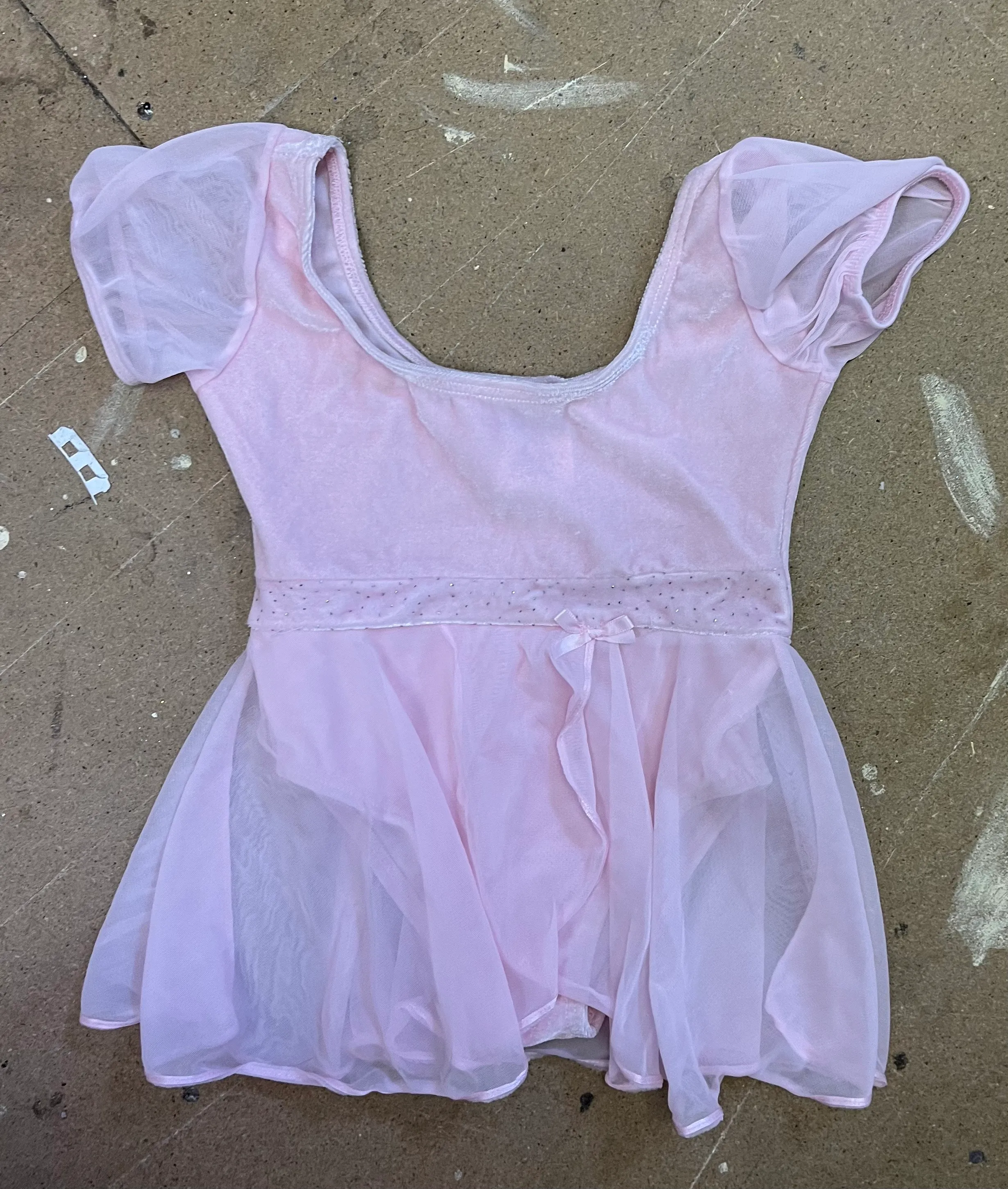 Skirted leotard- Pink