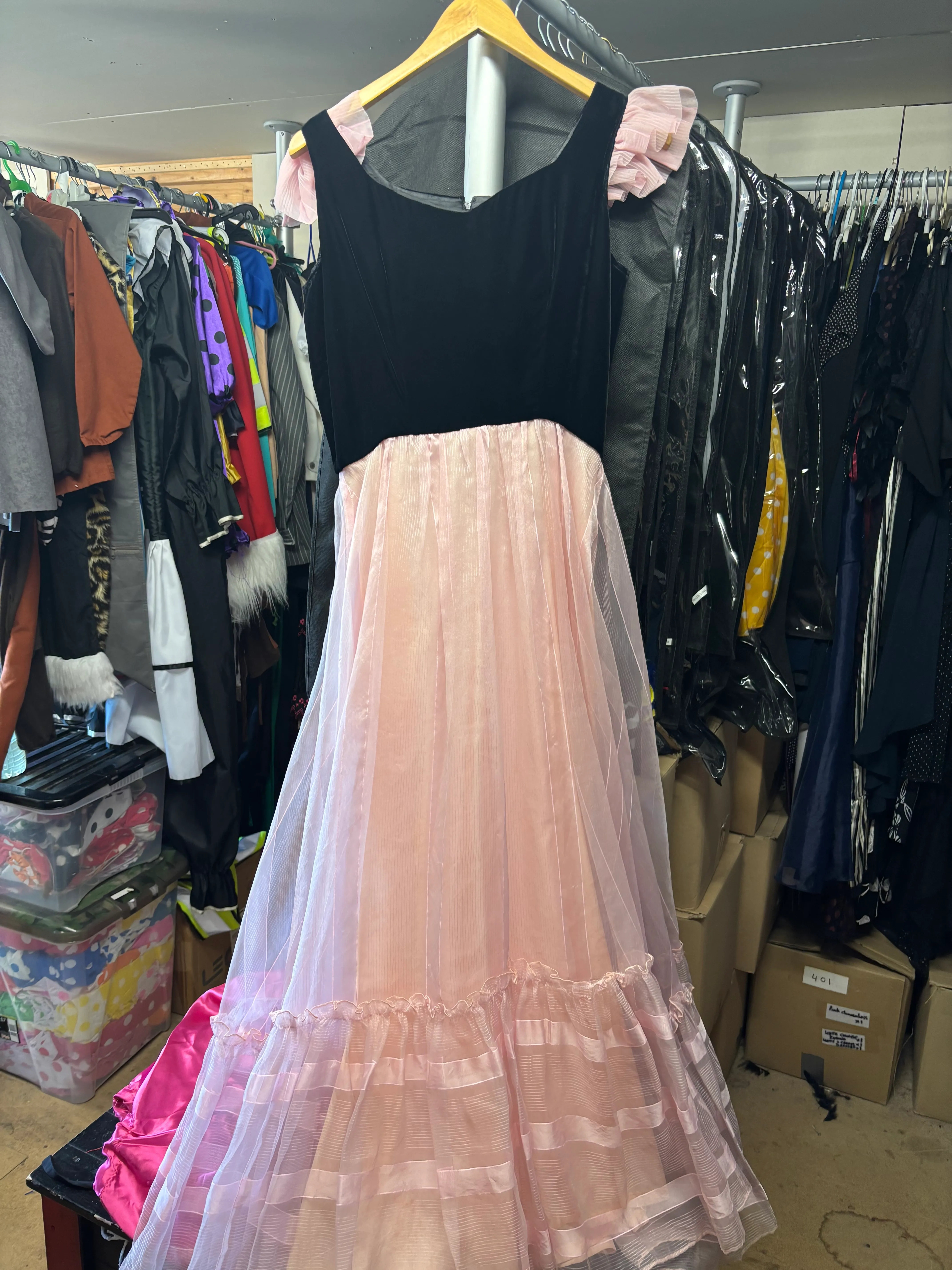 Dress- Black and Pink