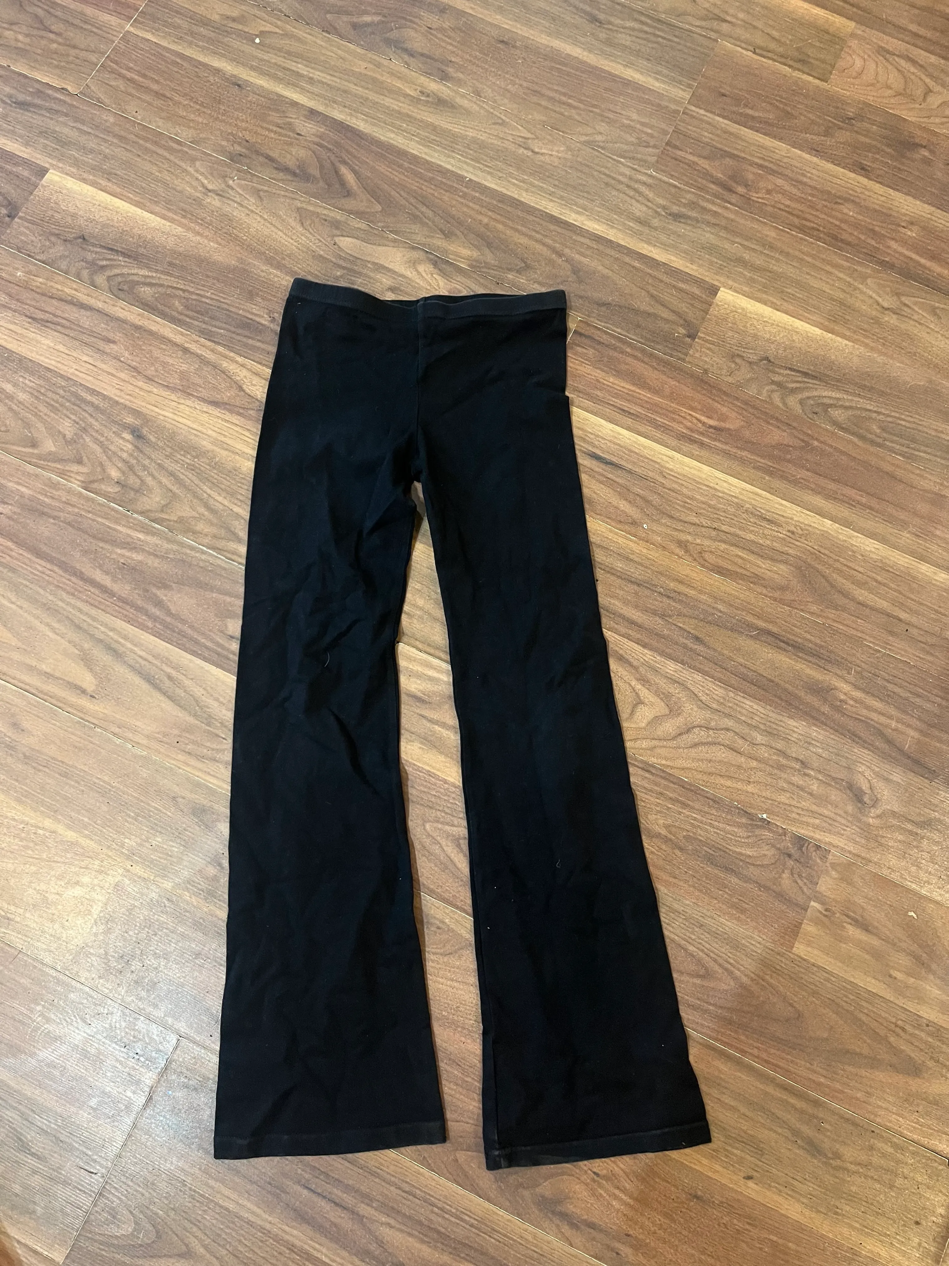 Trousers- Black Cotton Jazz Pants