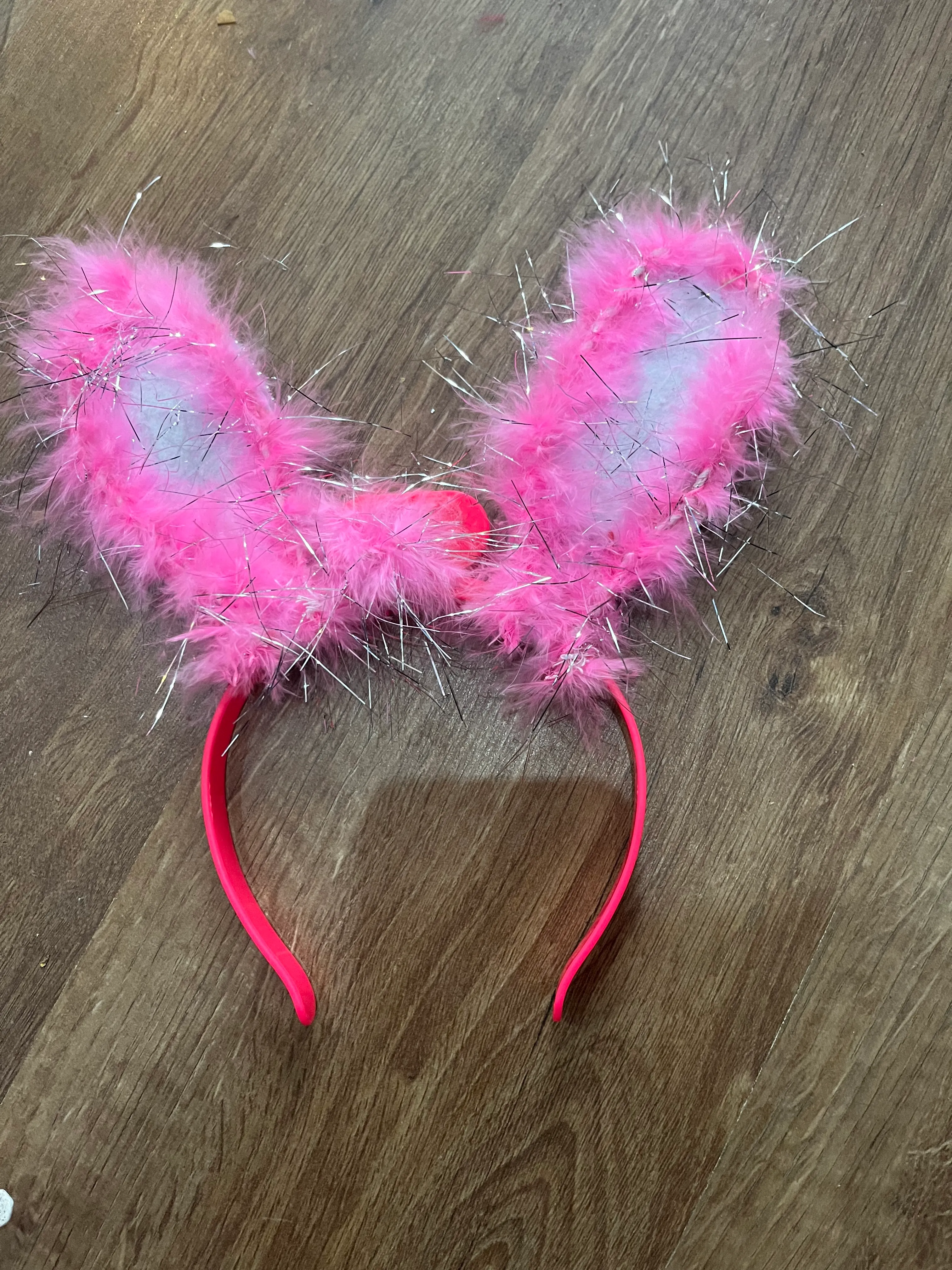 Headband- Fluffy Bunny ears