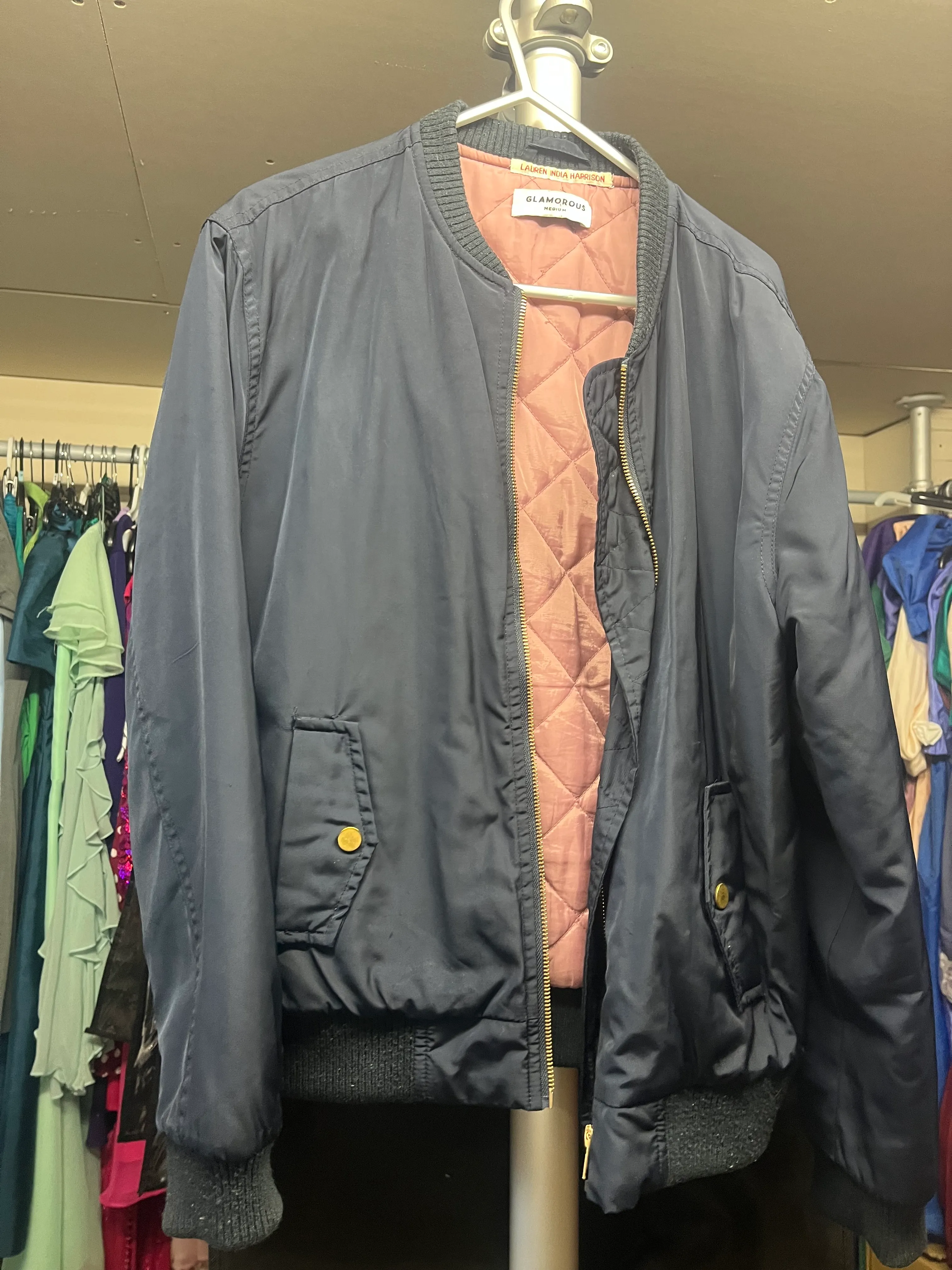 Jacket- Navy Bomber Jacket