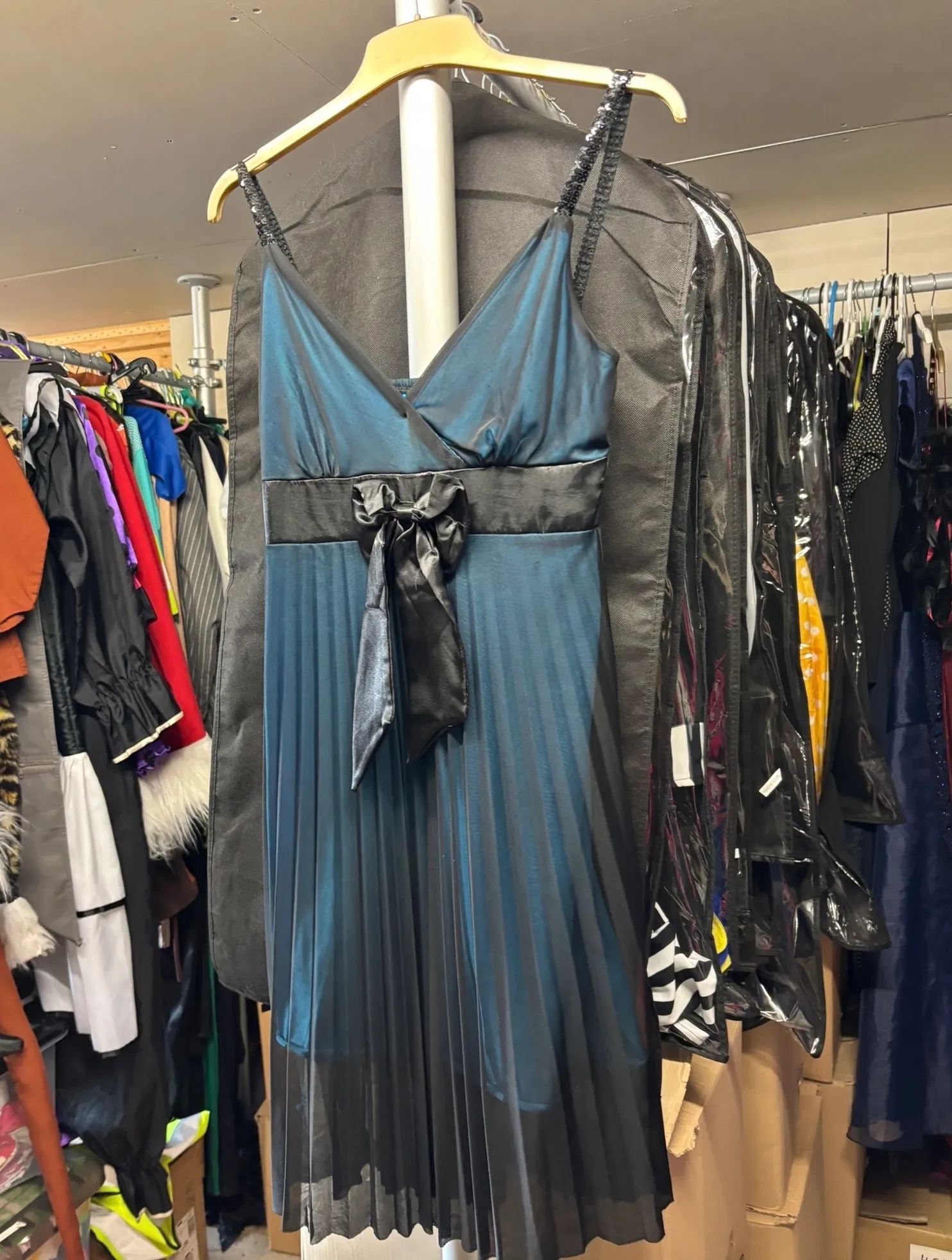 Dress- Black and Blue design