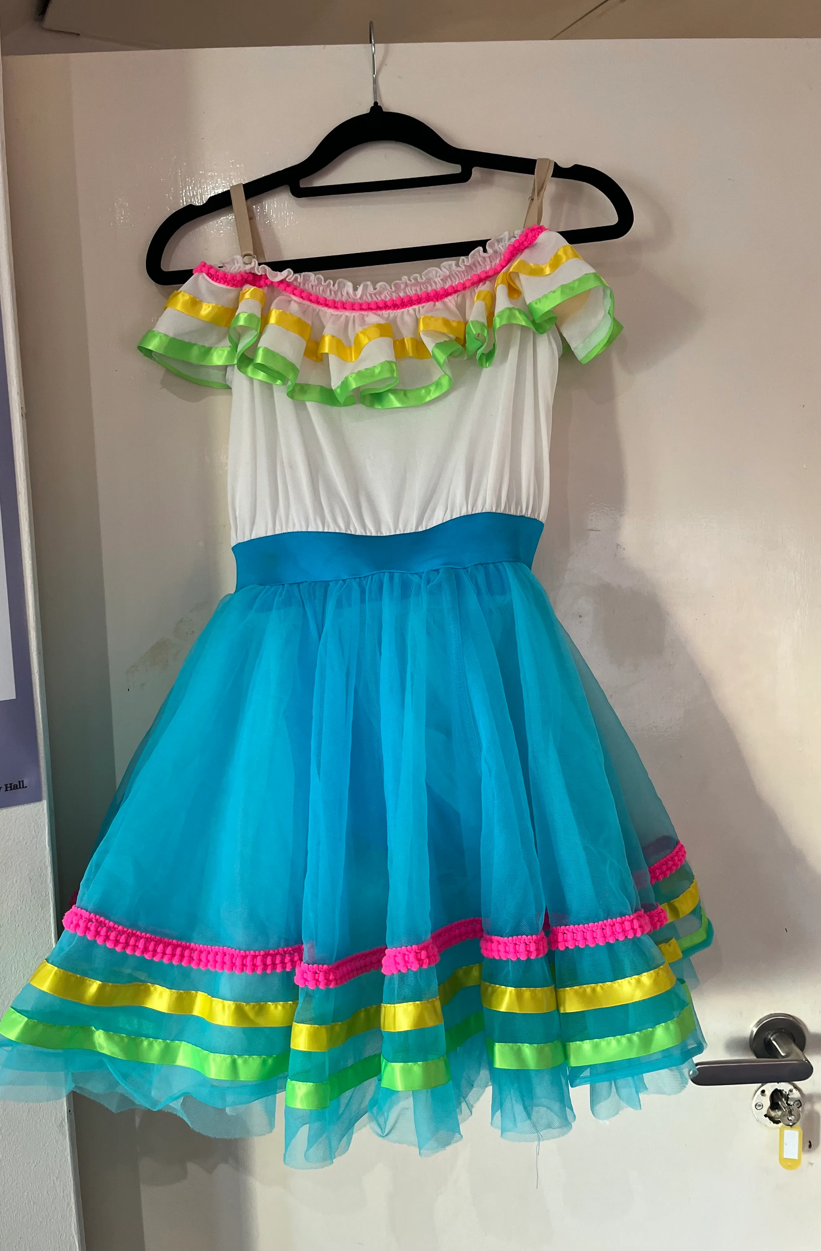 Romantic Tutu- Neon Latin American style 