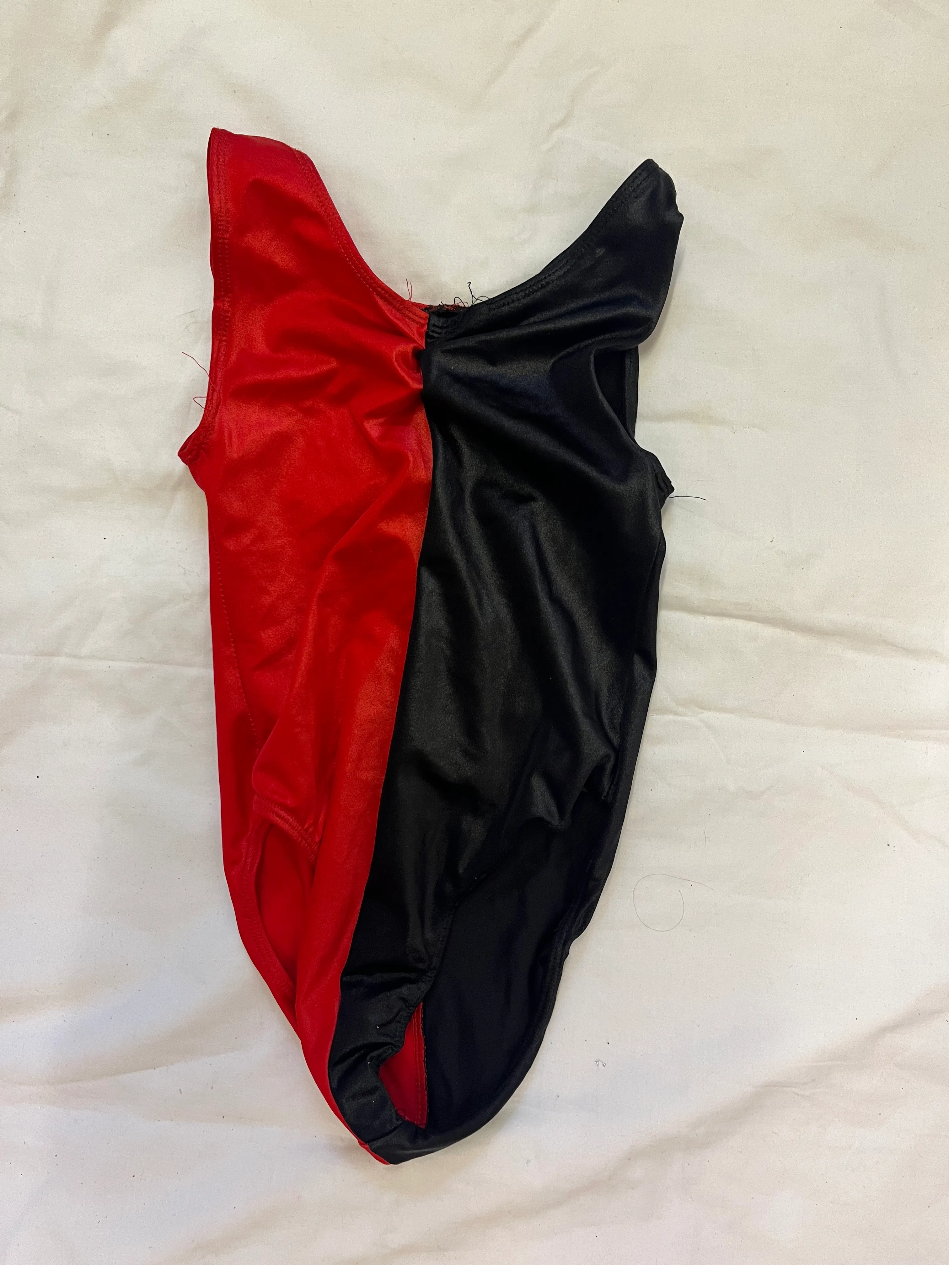 Leotard- Black and red
