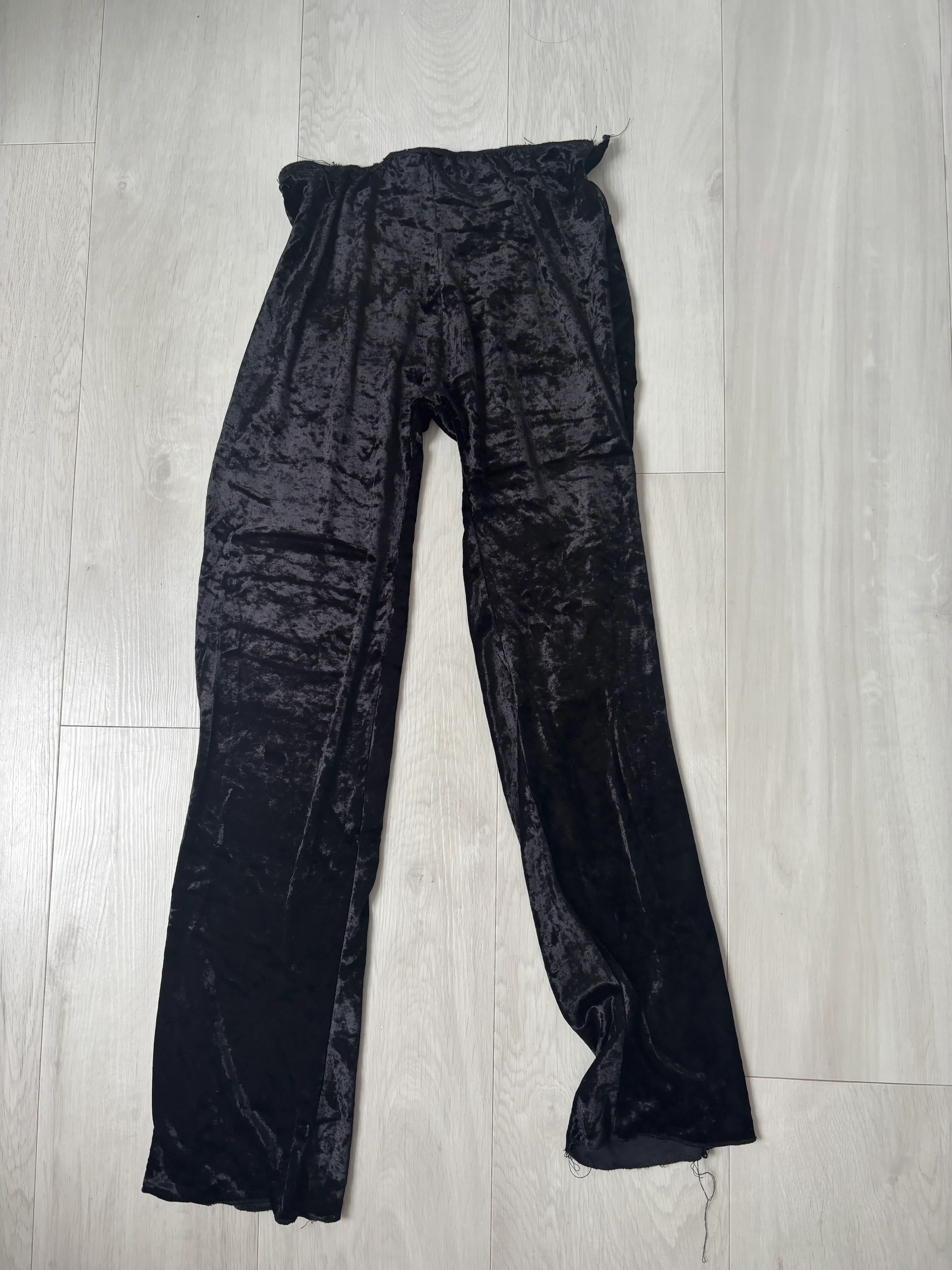 Trousers- Black Velour
