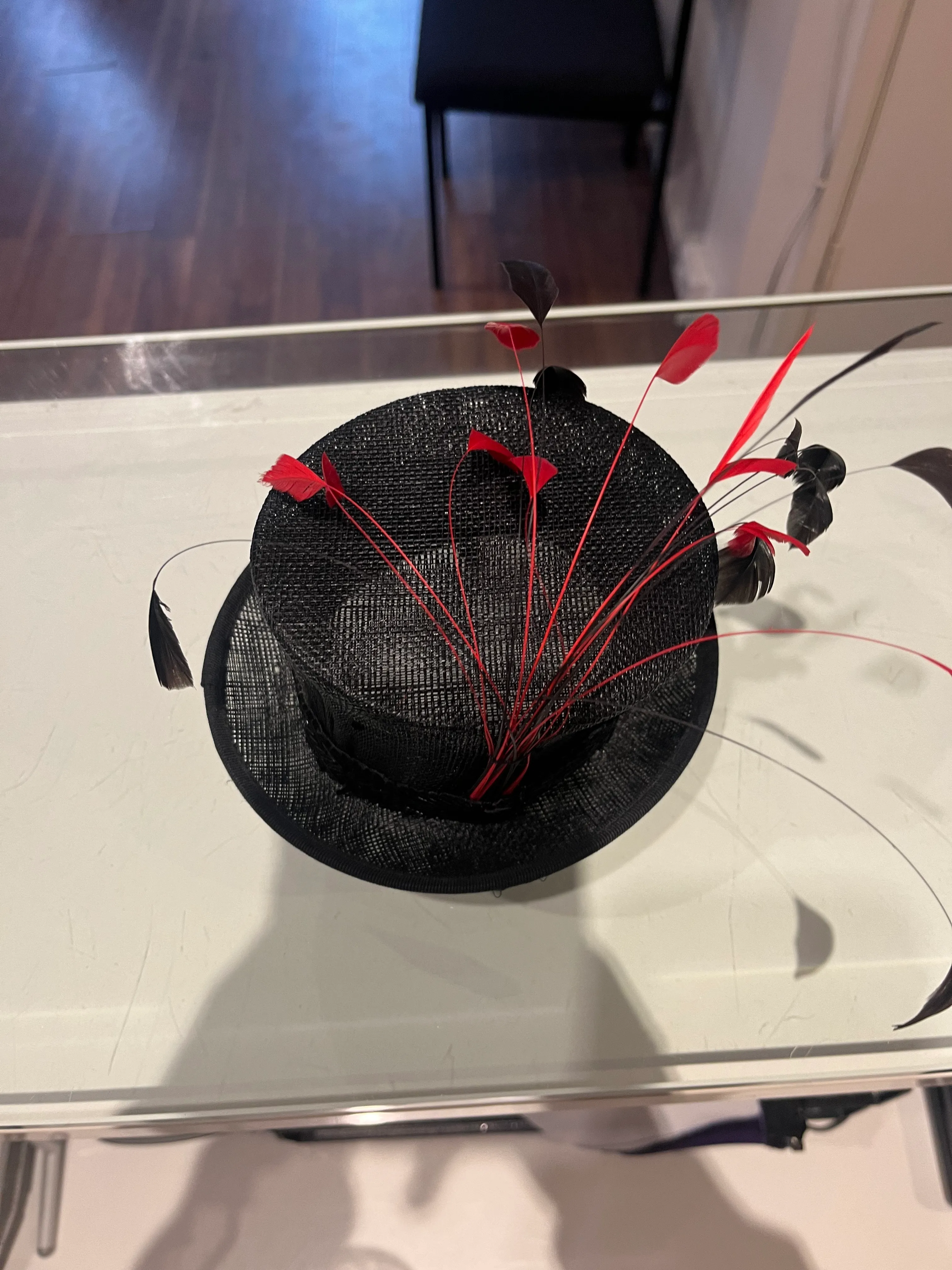 Mini Top Hats- Black and Red