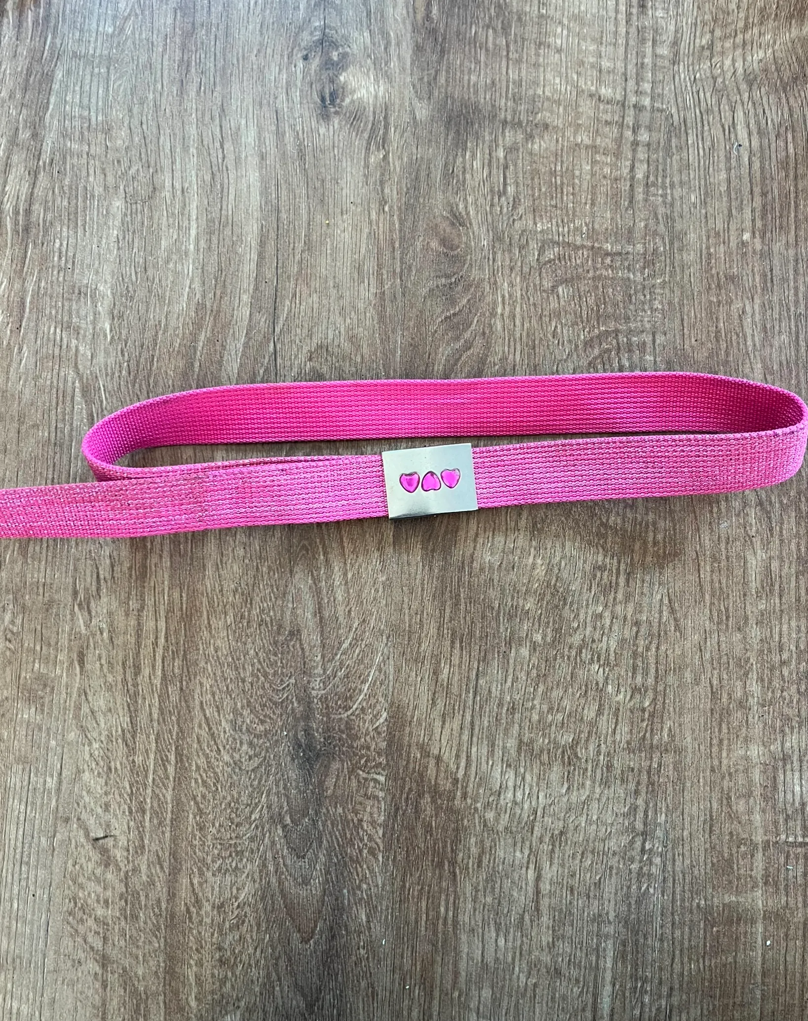 Belt- Pink Glittery