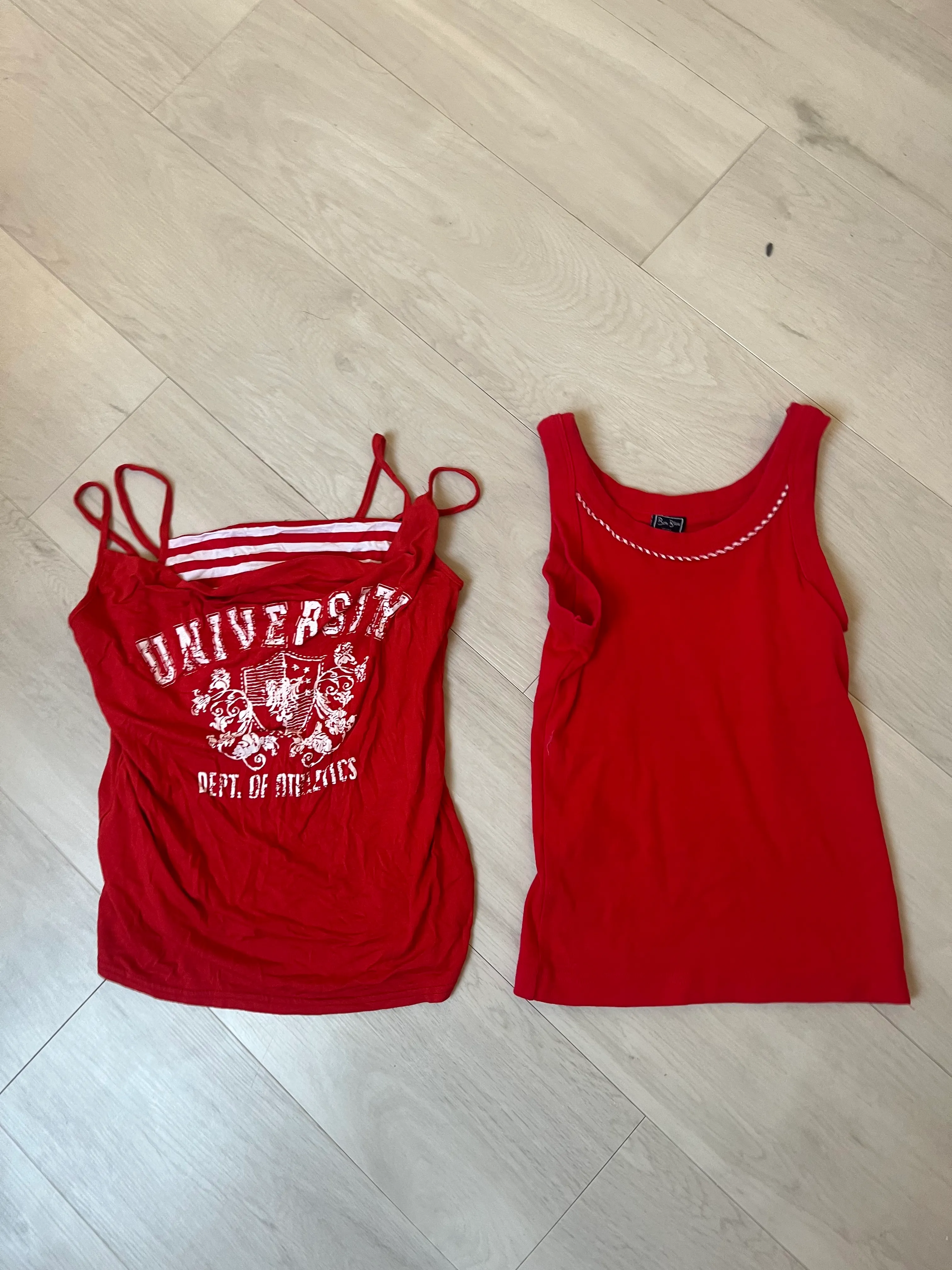 Vest Top- Red Different Designs