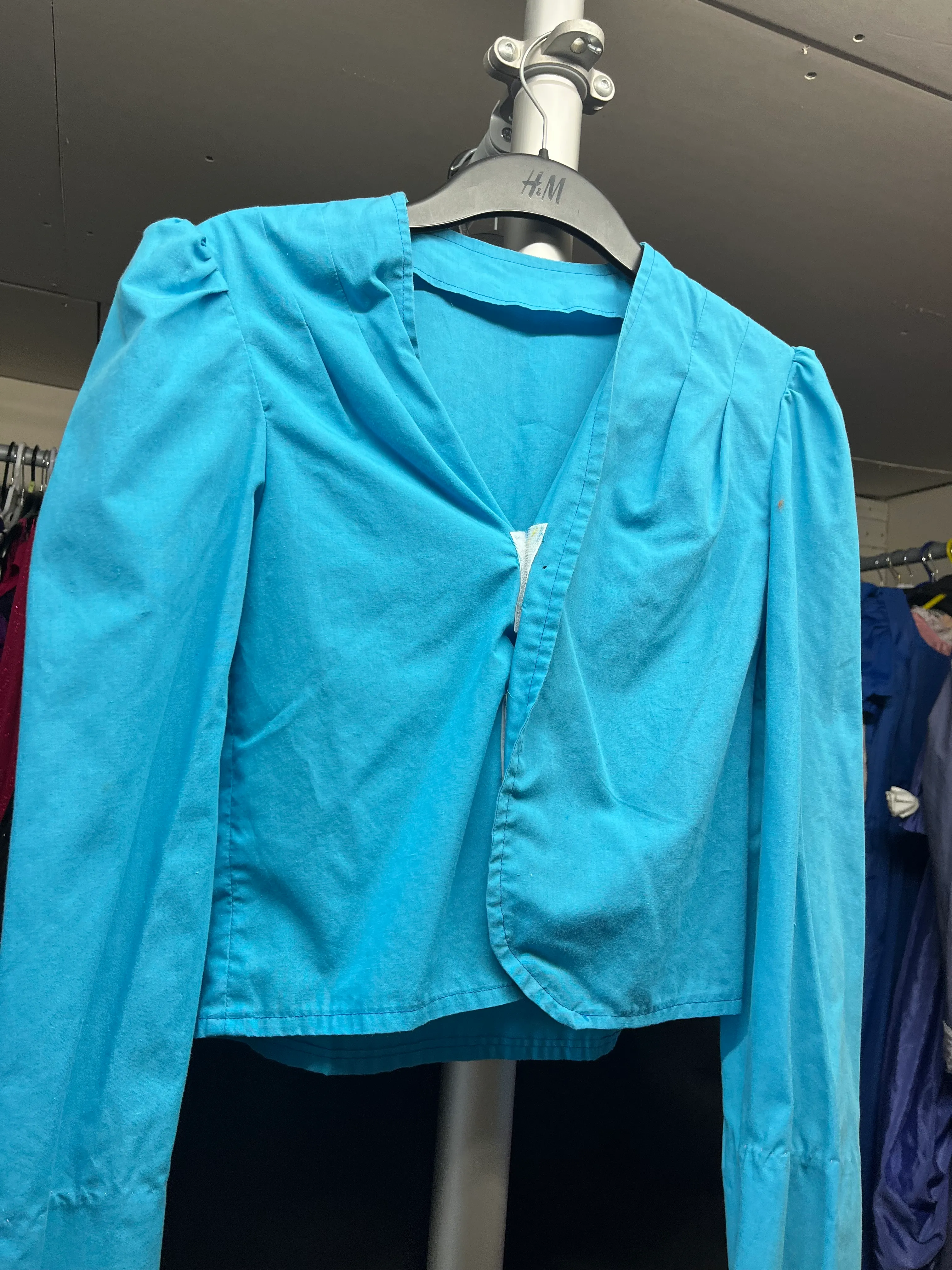 Top- Blue long sleeve