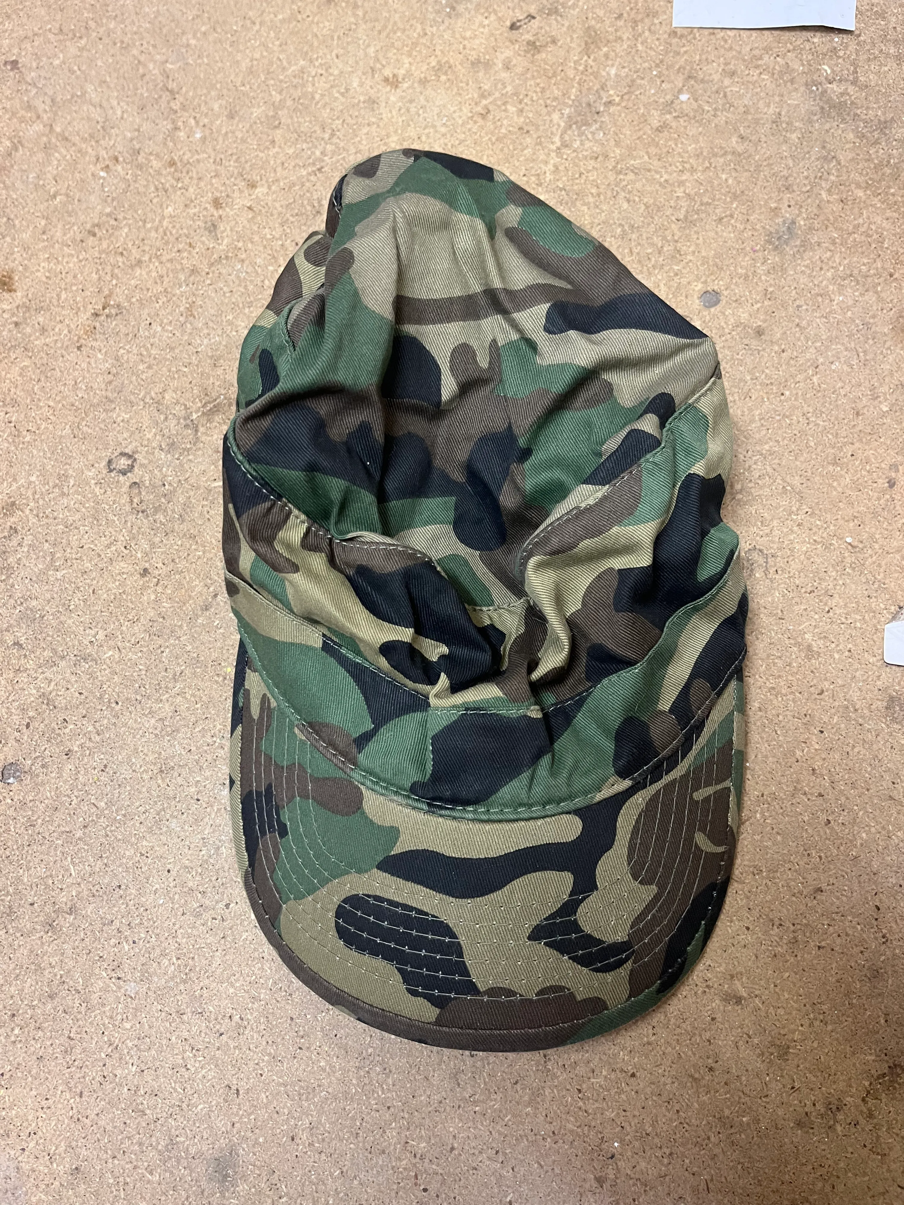 Character- Camouflage shorts and caps