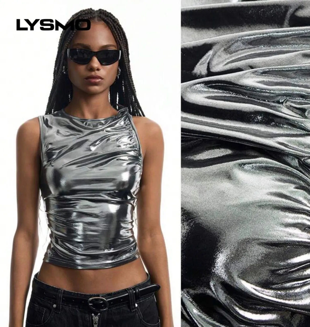 Silver Tank Top